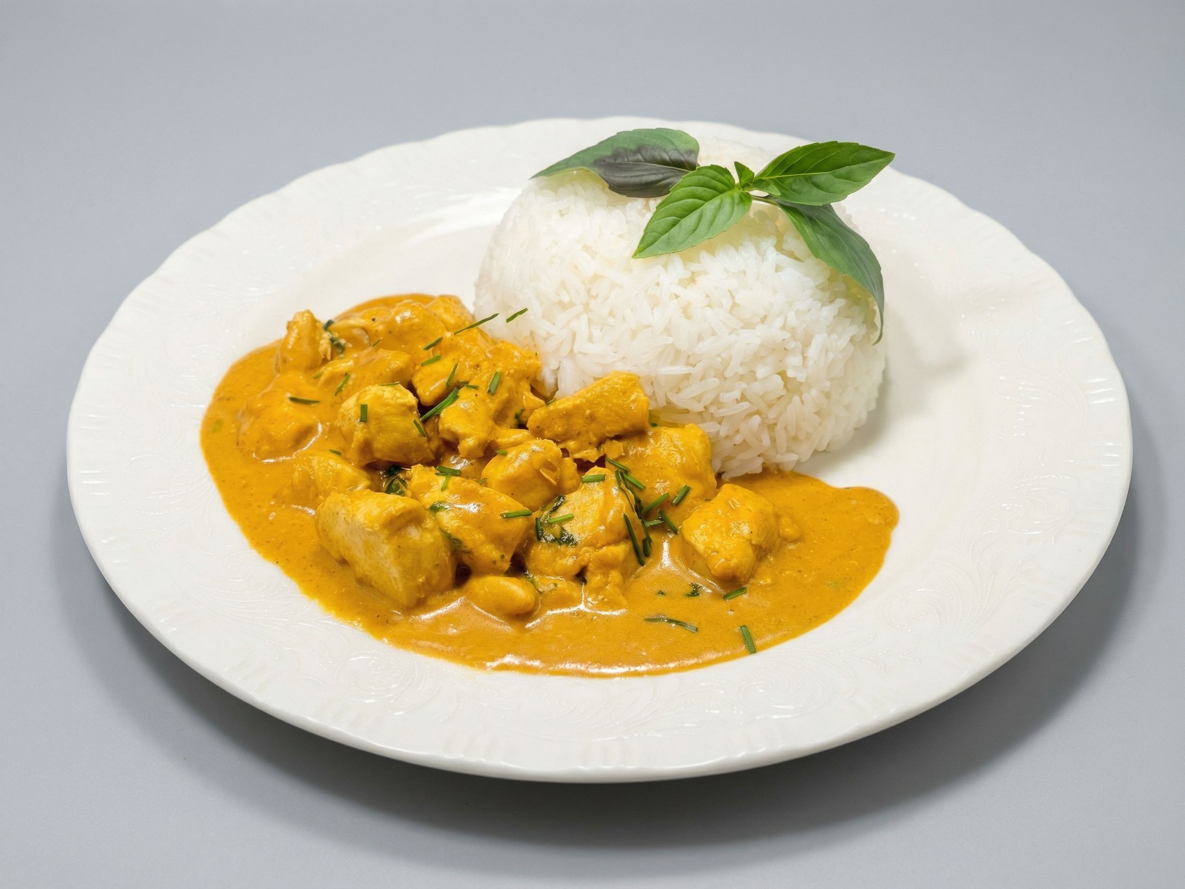 Curry Chicken Platter