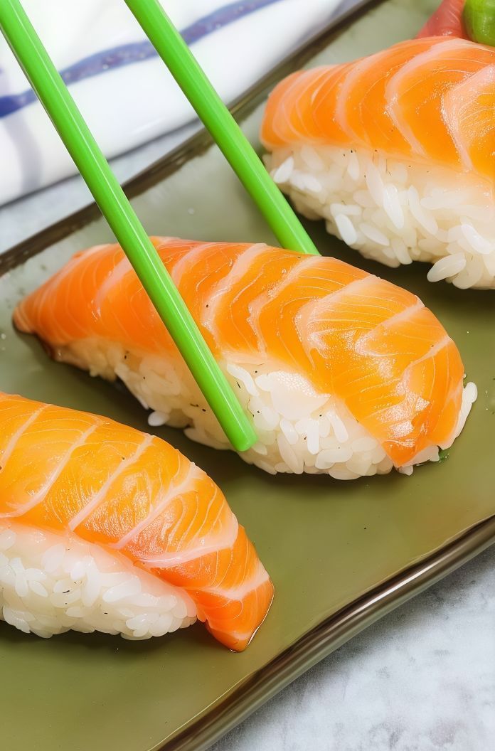 Salmon Catso Nigiri