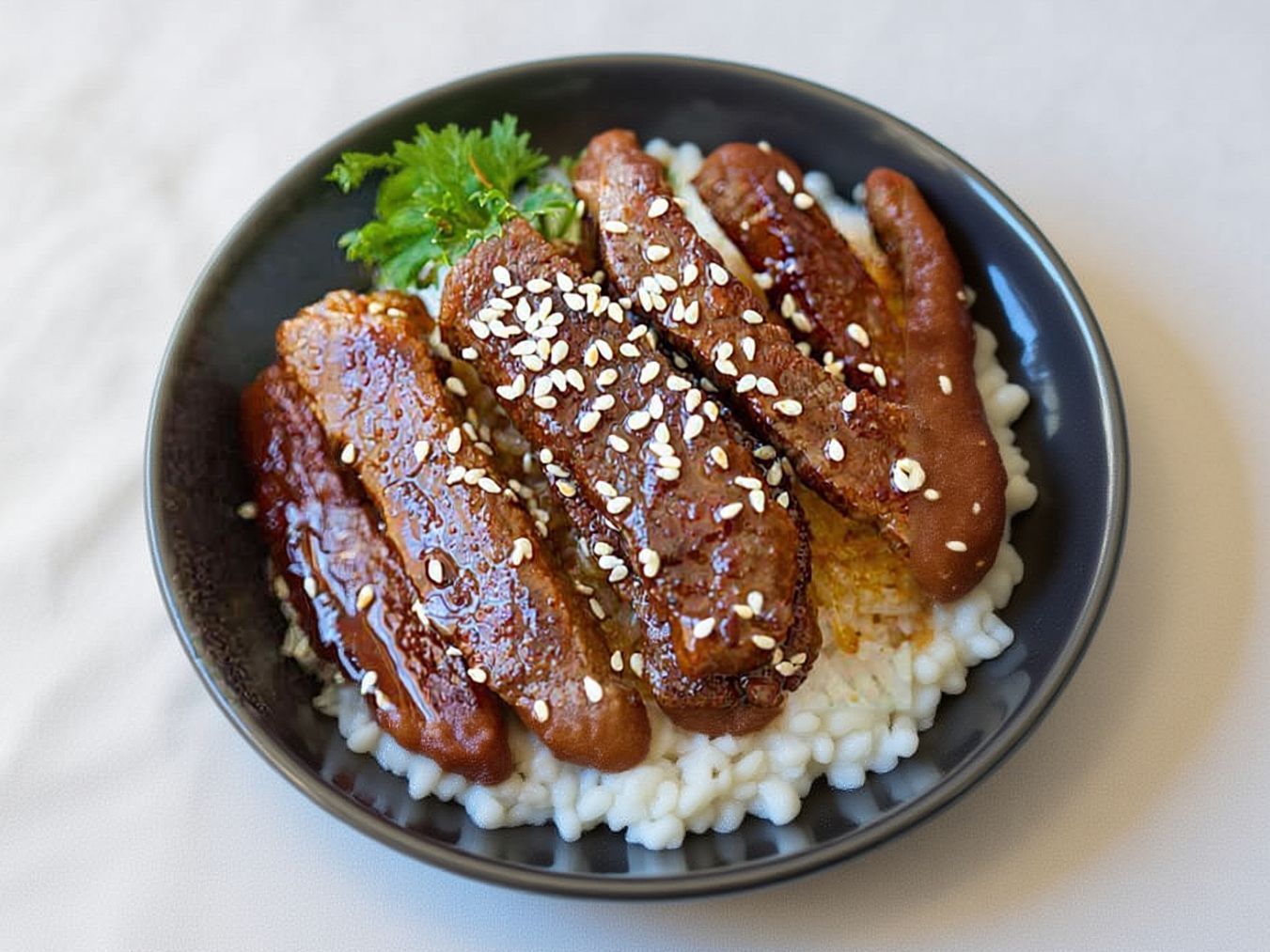Japanese Beef Teriyaki Platter