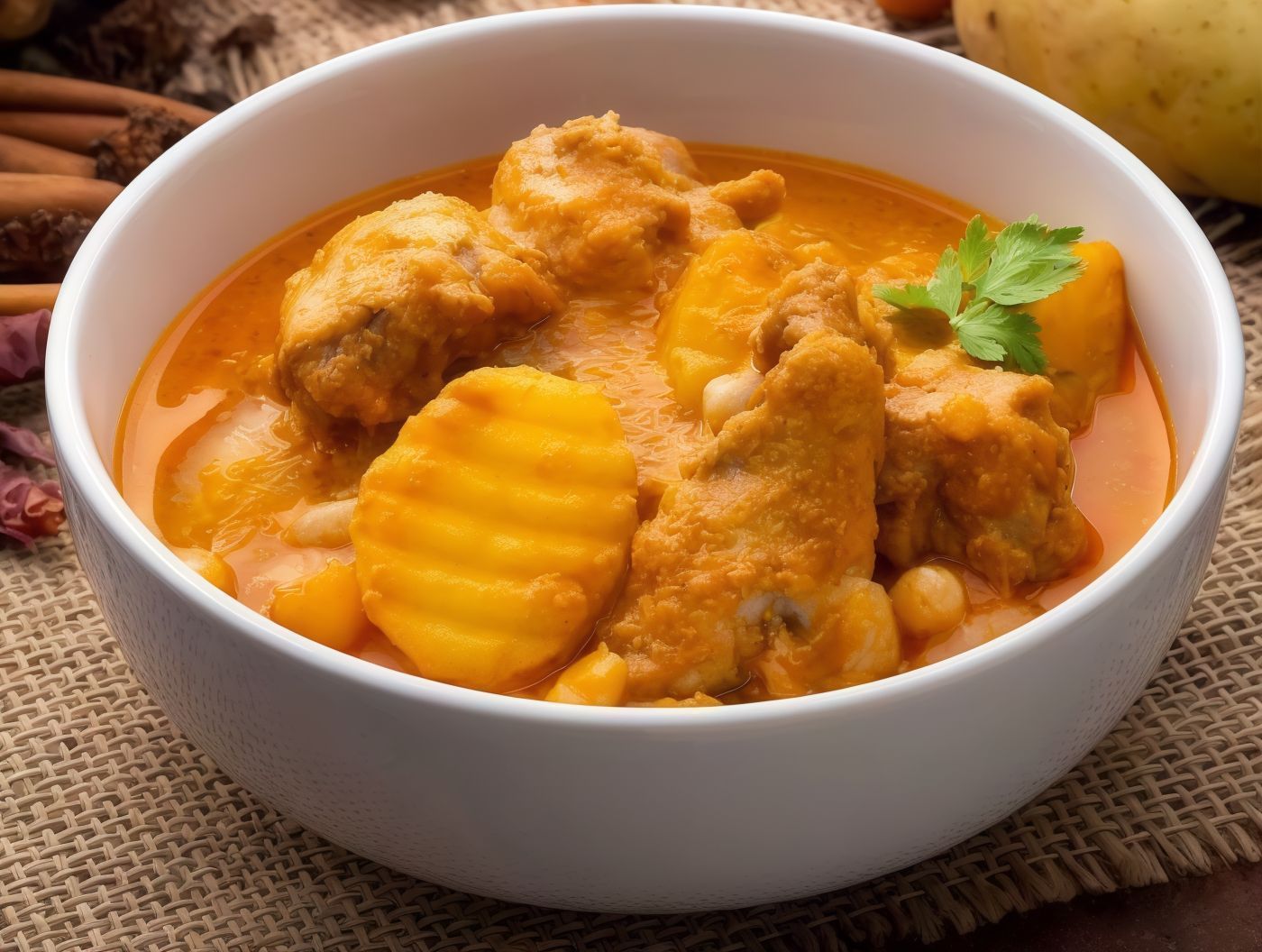 57. Kaeng Mad-Saman (Chicken)