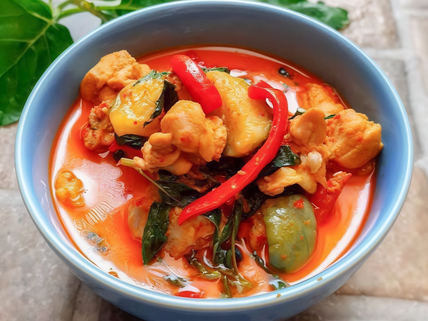 58. Kaeng Ped (Chicken)