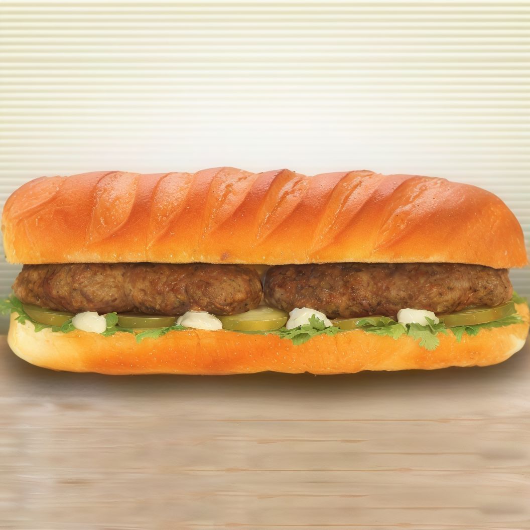 Grilled Kofta Sandwich