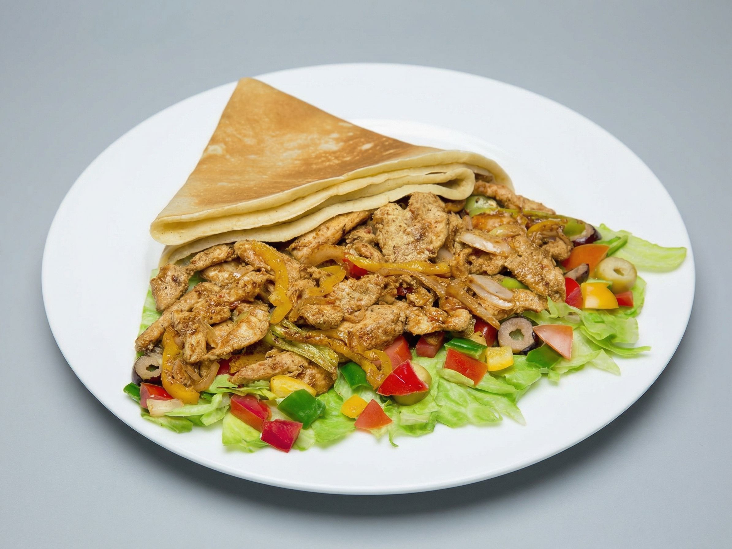 Chicken Shawarma Crepe