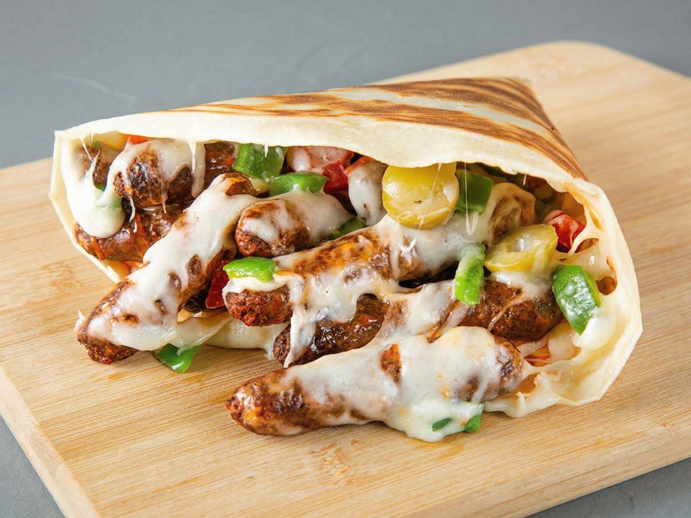 Sausage Crepe