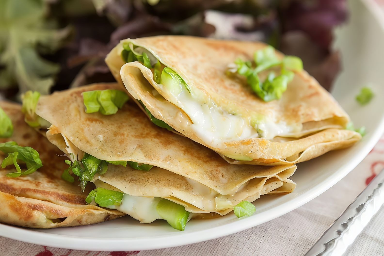 Mozzarella Cheese Crepe