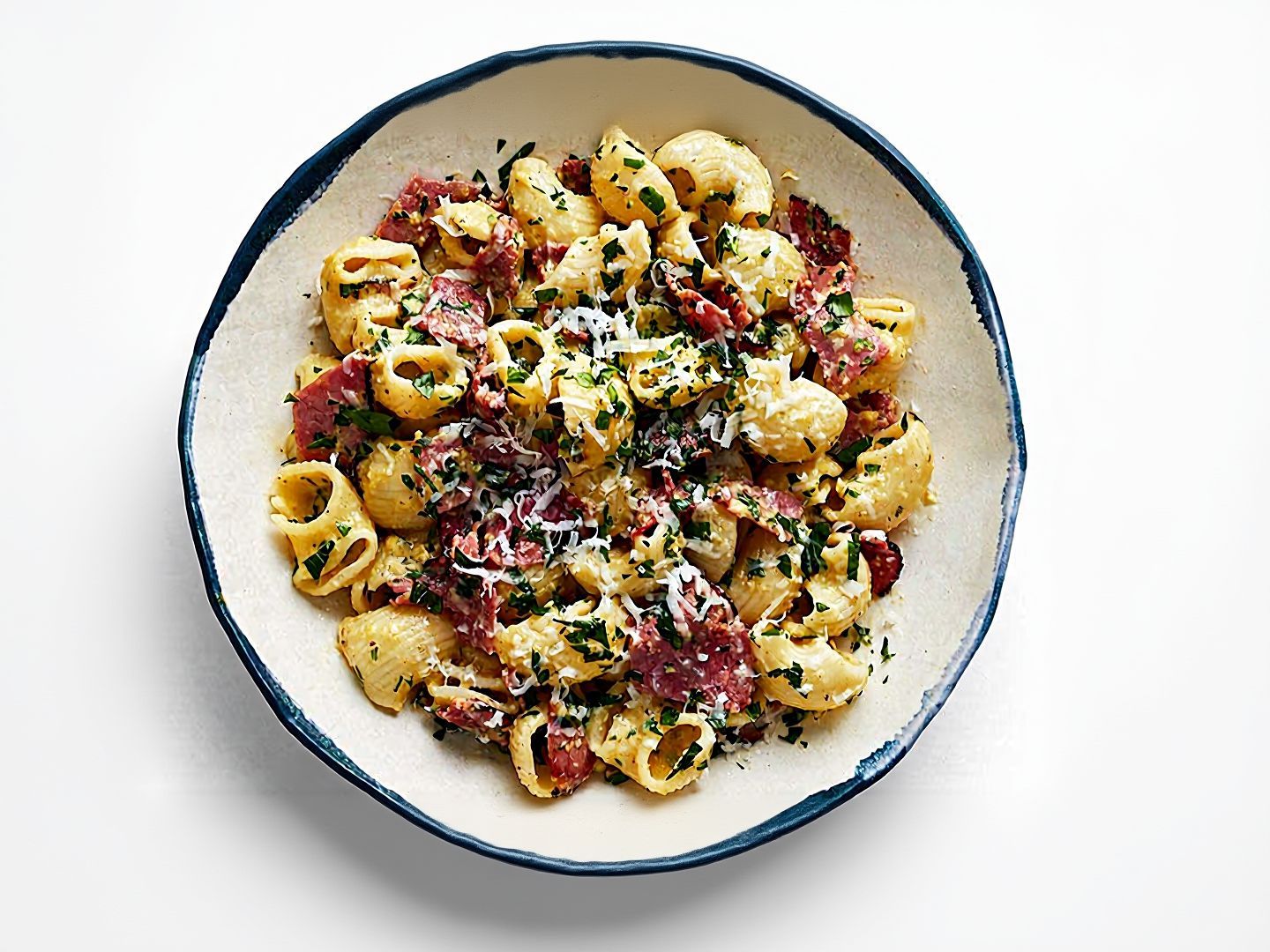 Pastrami Pasta Casserole