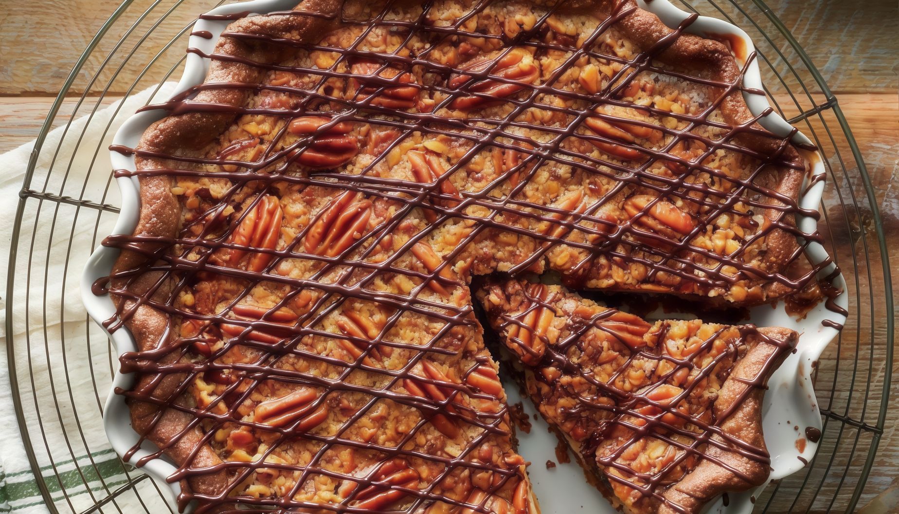 Boughasha Nutella Chocolate Pie