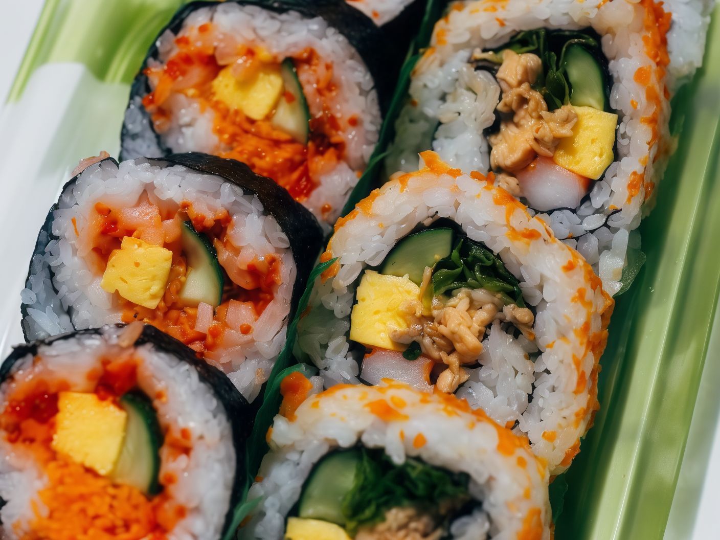 Big Gimbap Vegetables Roll