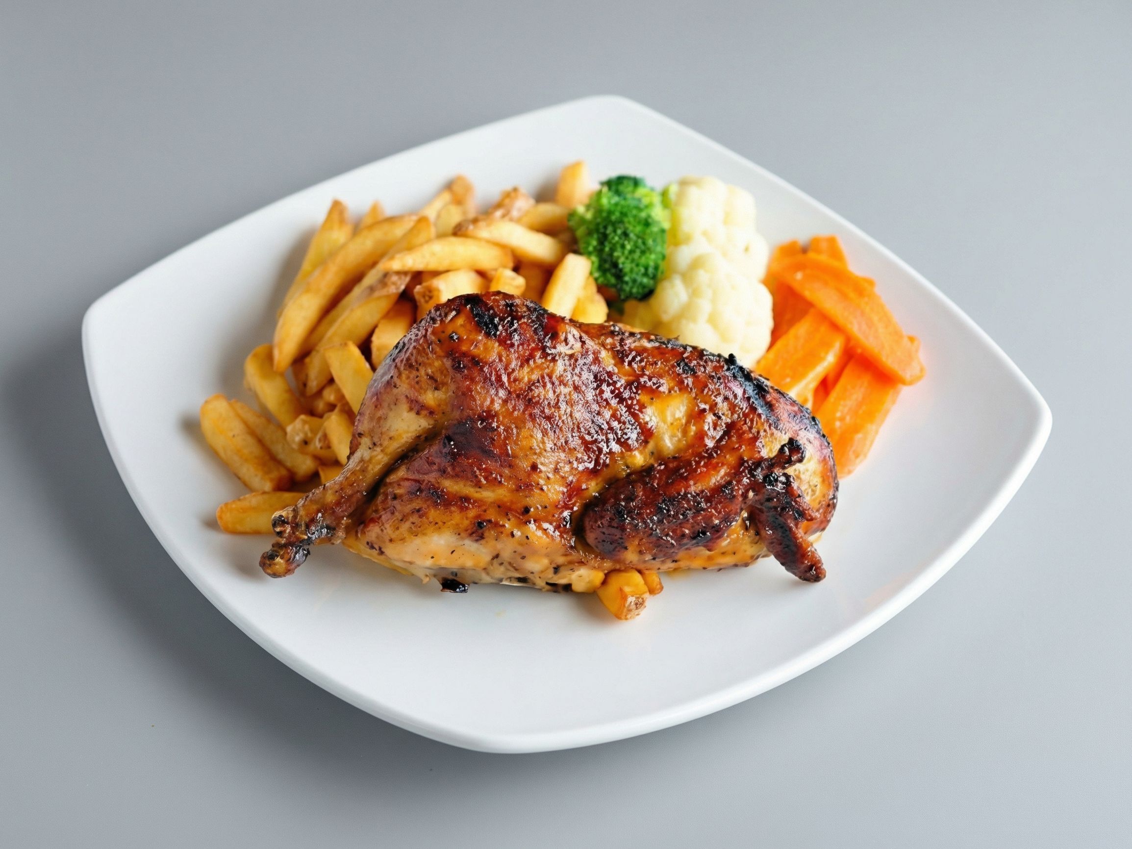 Special Half Charcoal Grilled Chicken Meal