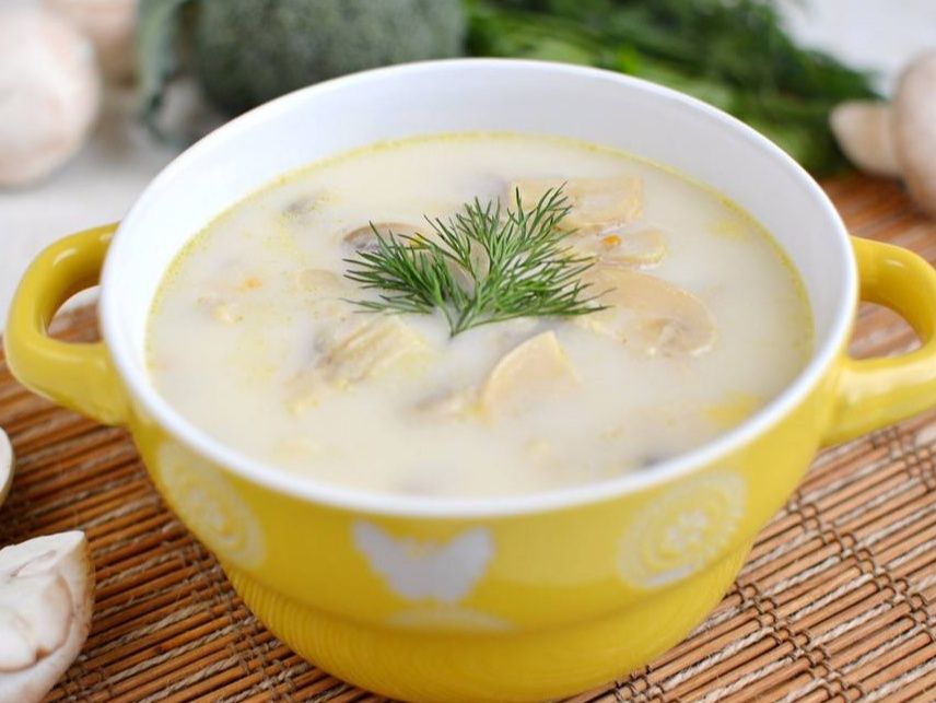 Cream Soup With Mushroom