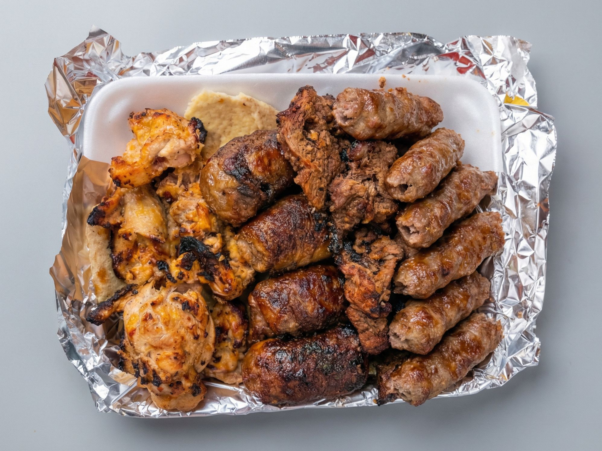Three-quarters kilo Abu Fahma grills