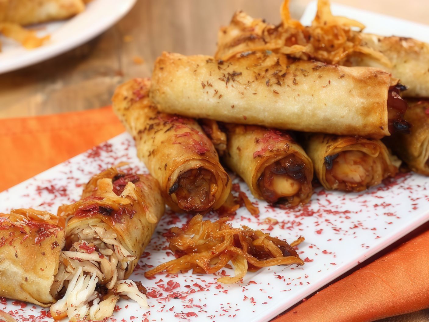 Musakhan Rolls Platter