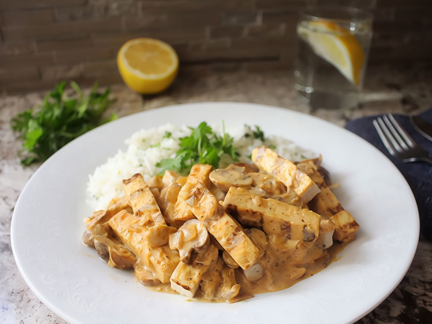 Chicken Stroganoff