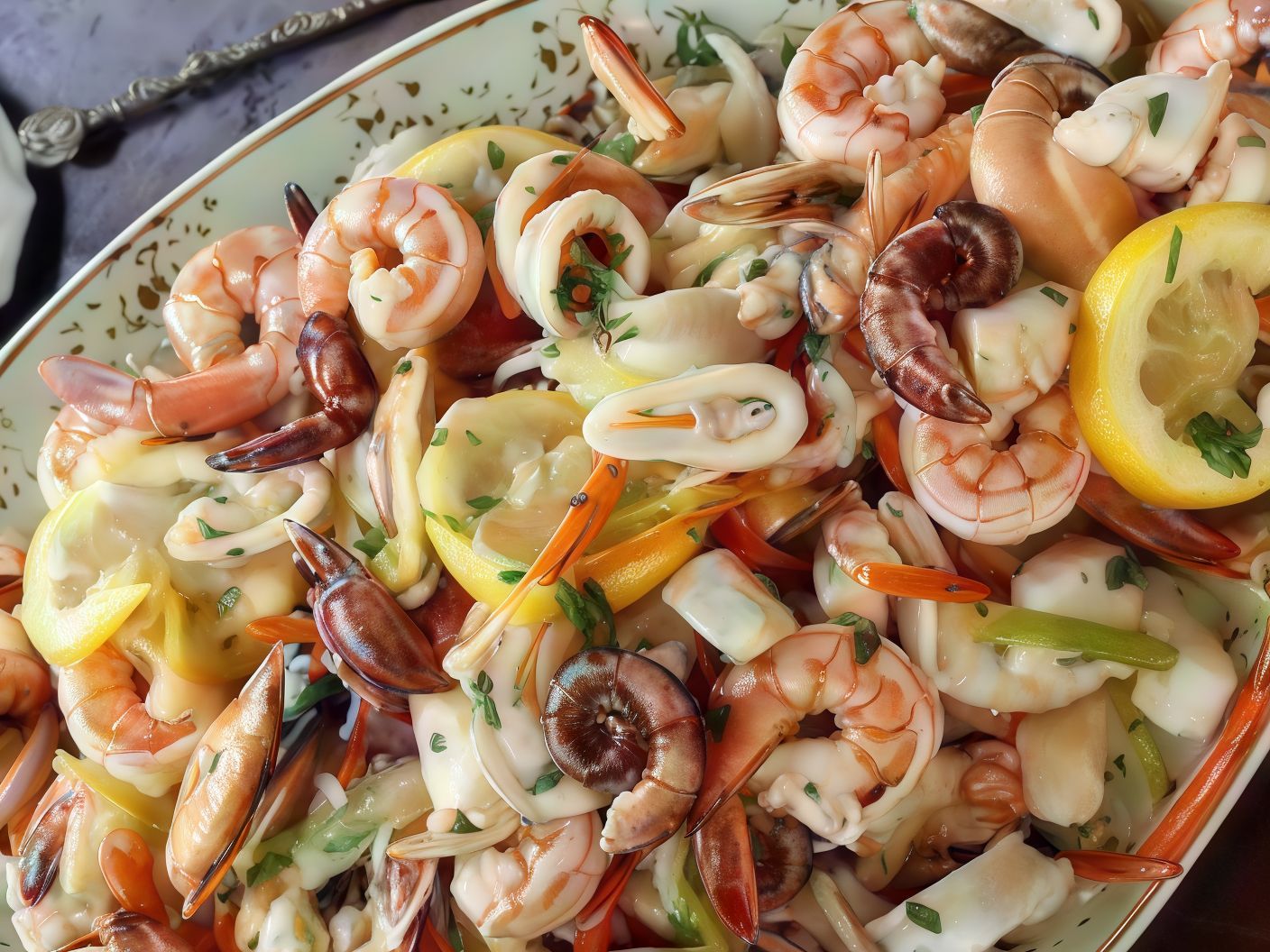 Mix Seafood Salad