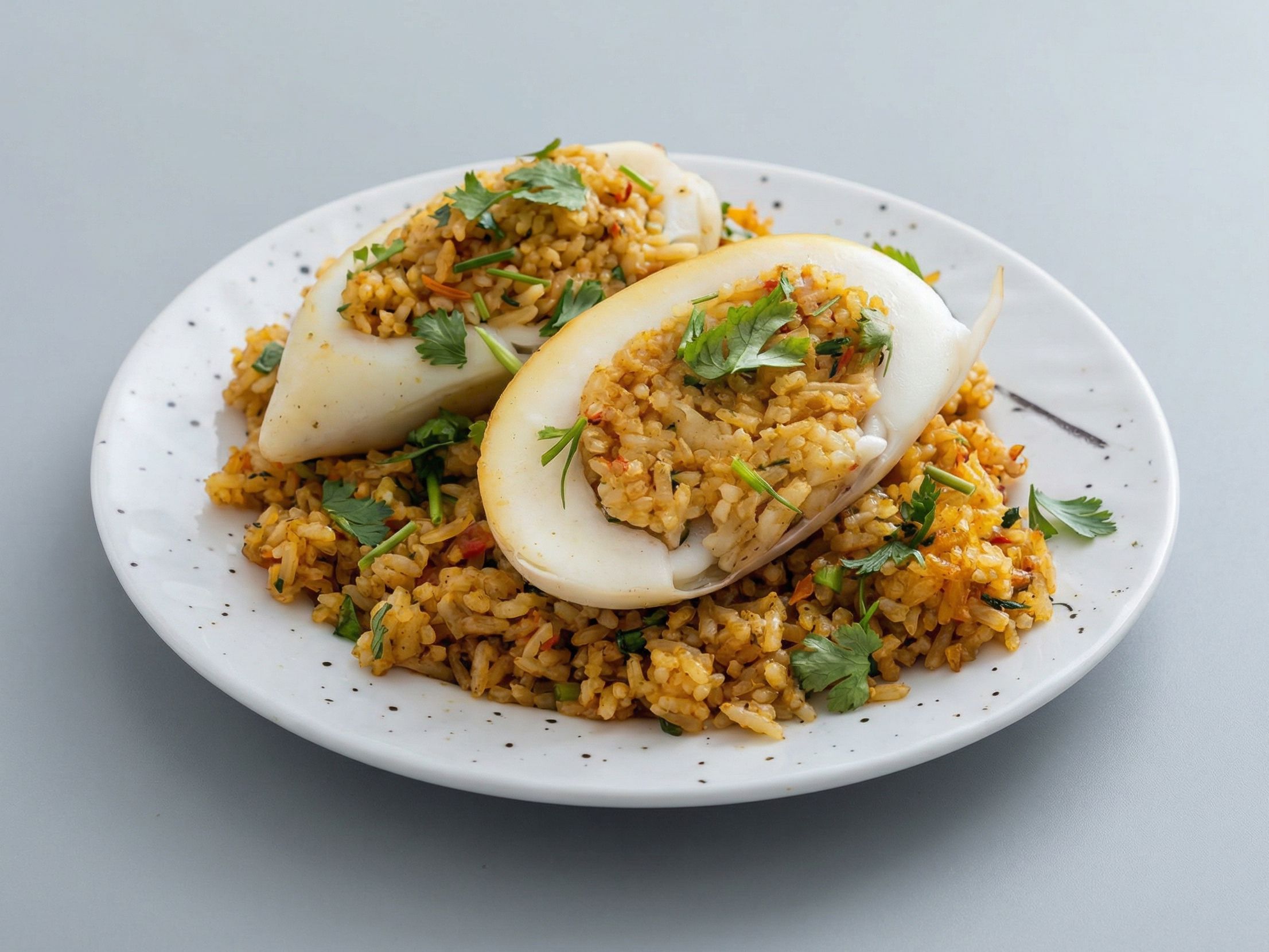 Rice With Squid