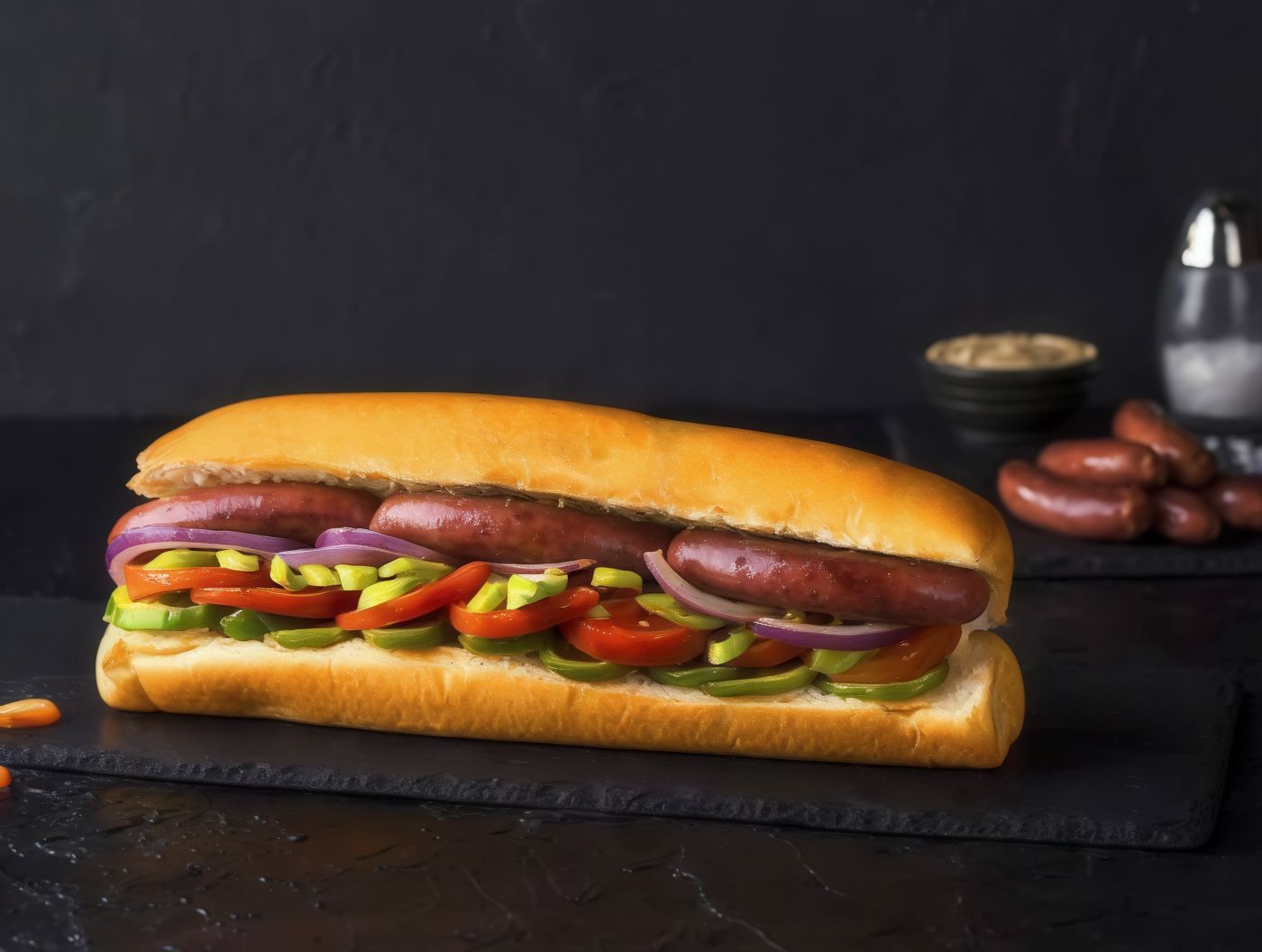 Sausage and Potato Roll