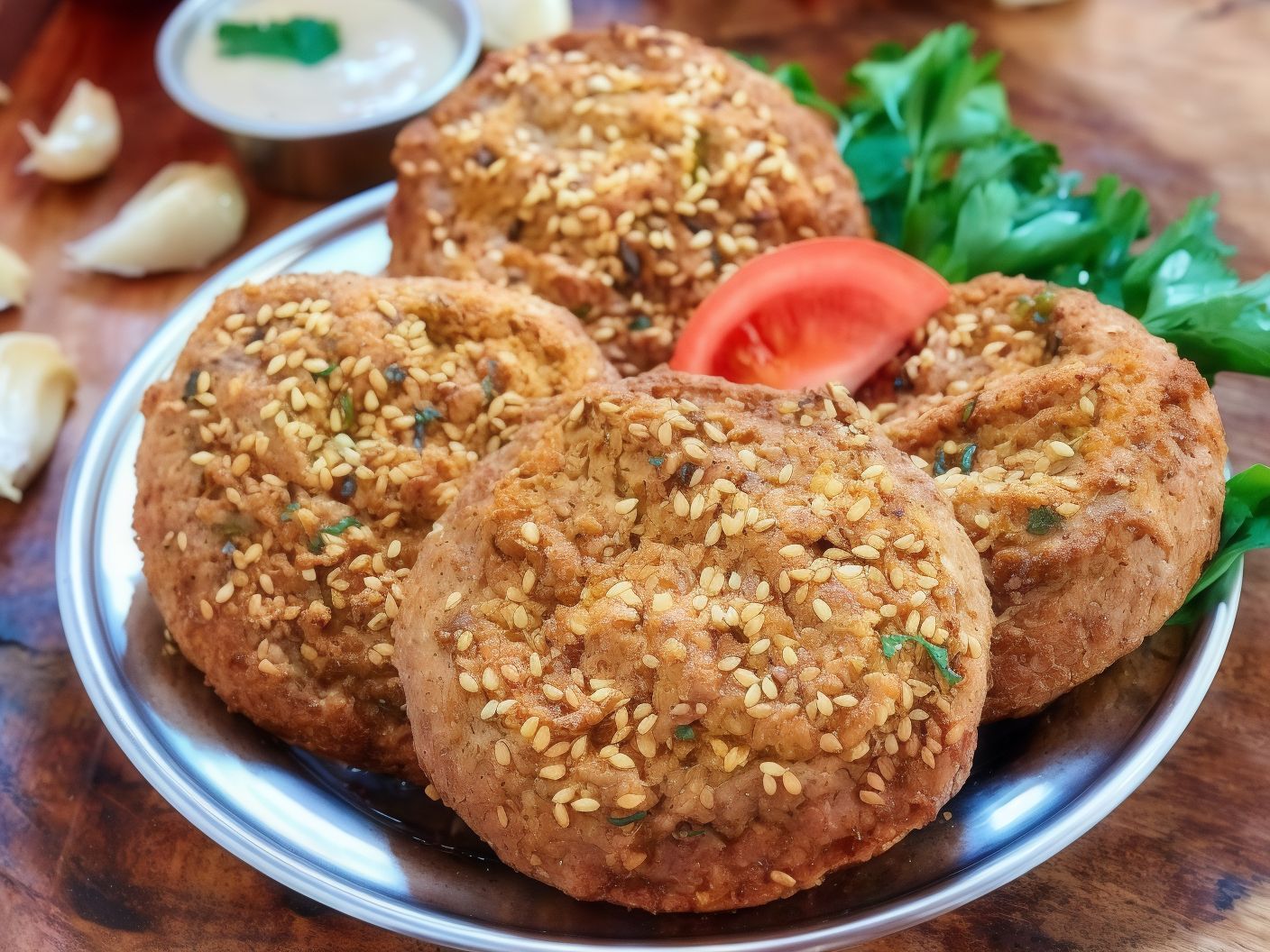 Ta'ameya patty with basturma