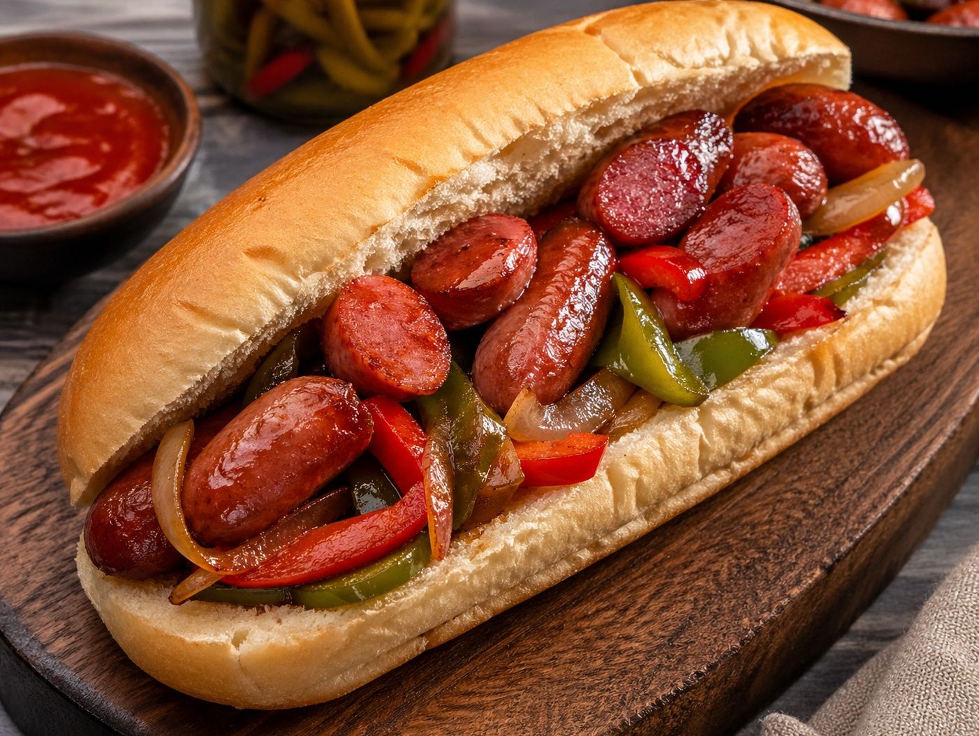 Alexandrian Sausage in a Fino