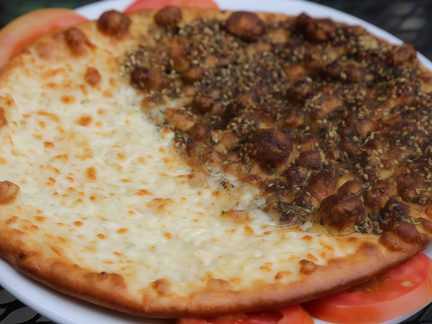 Thyme With Cheese Manoucheh