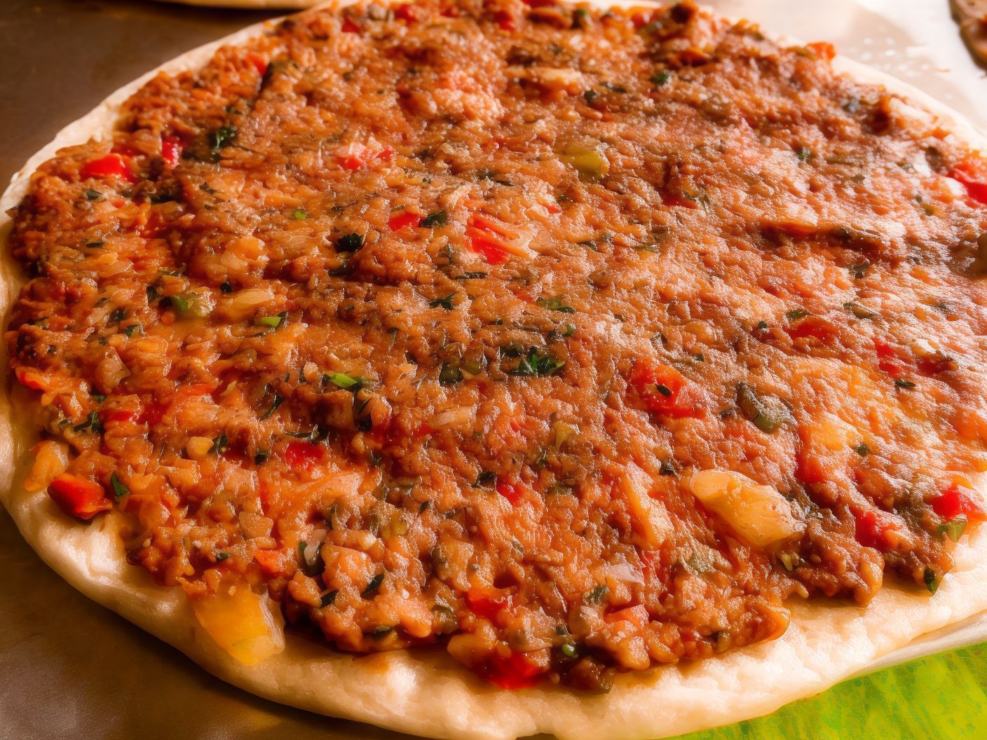 Meat On Dough