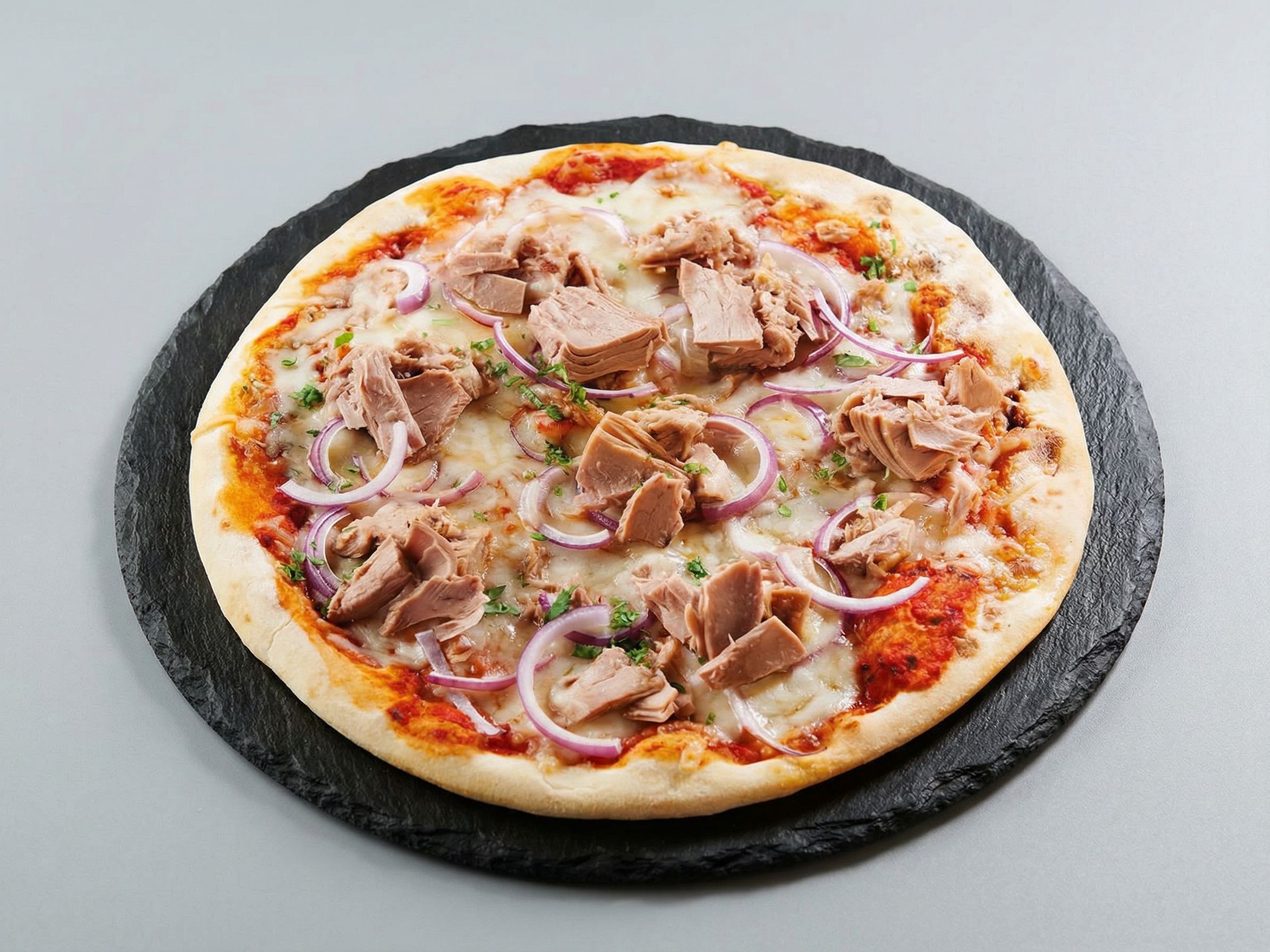 Fasting Tuna Pizza