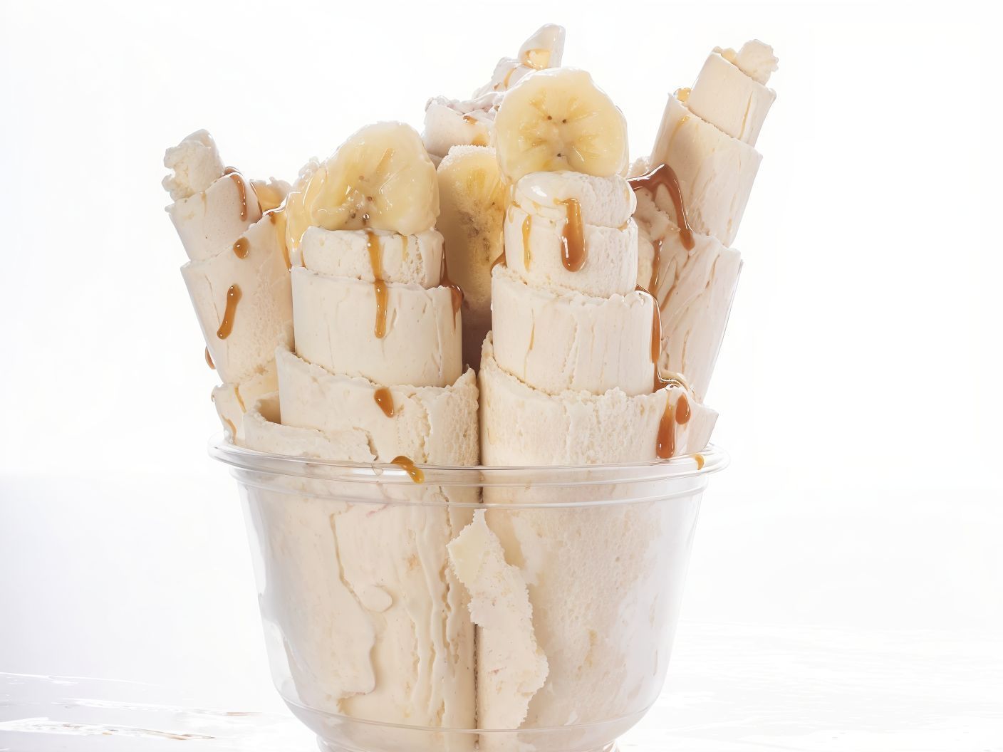 Twinkies and Banana Roll Ice Cream