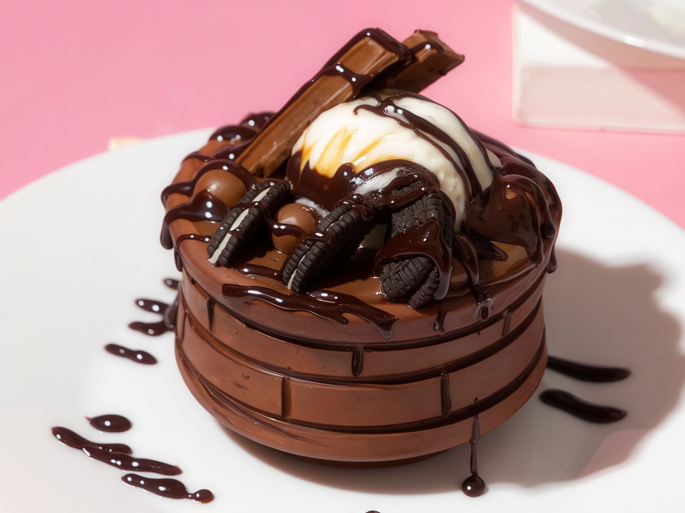 Nutella Tagine with Kit Kat, Oreo, and Maltesers