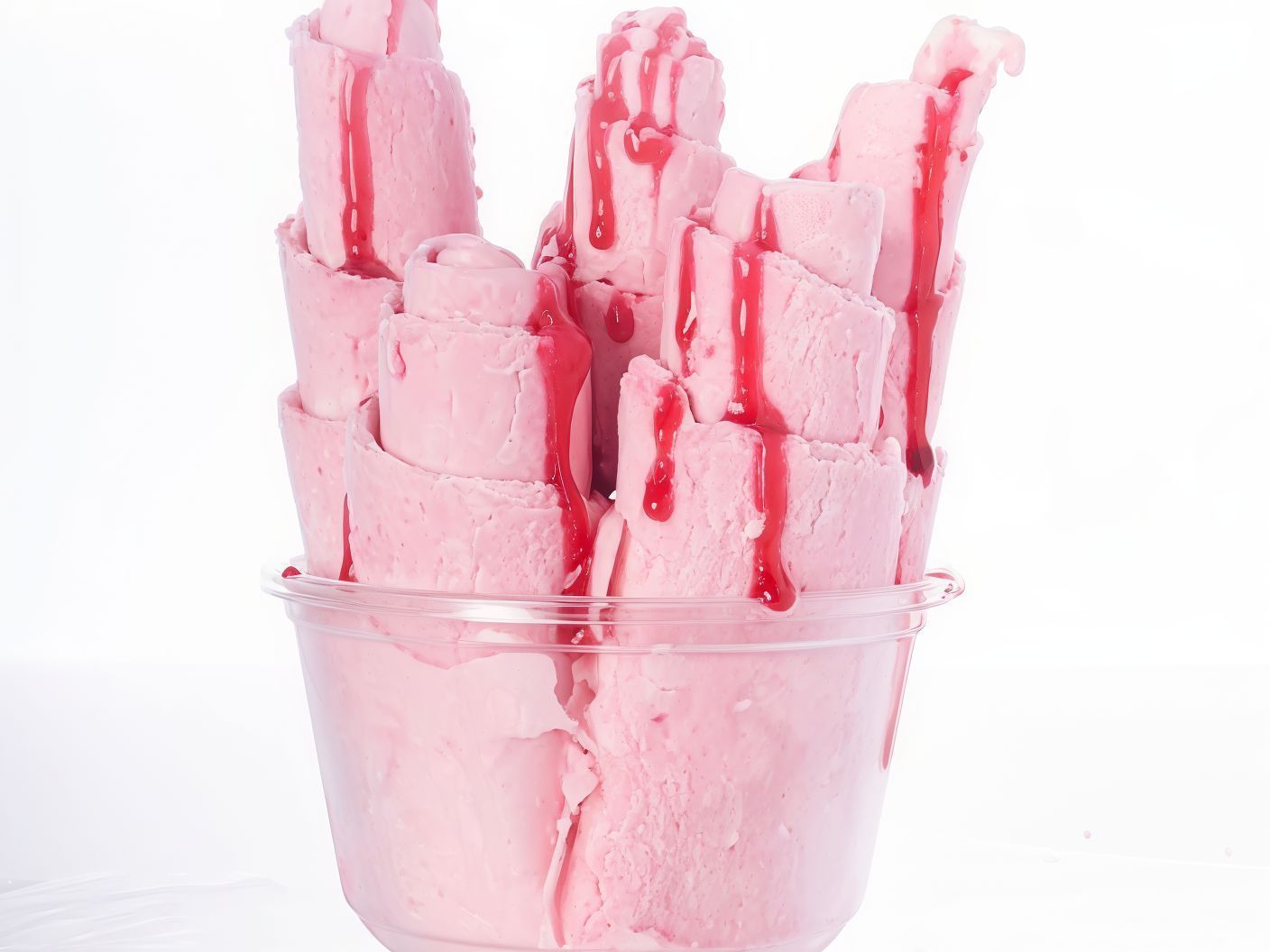 Bubble Gum Ice Cream Roll