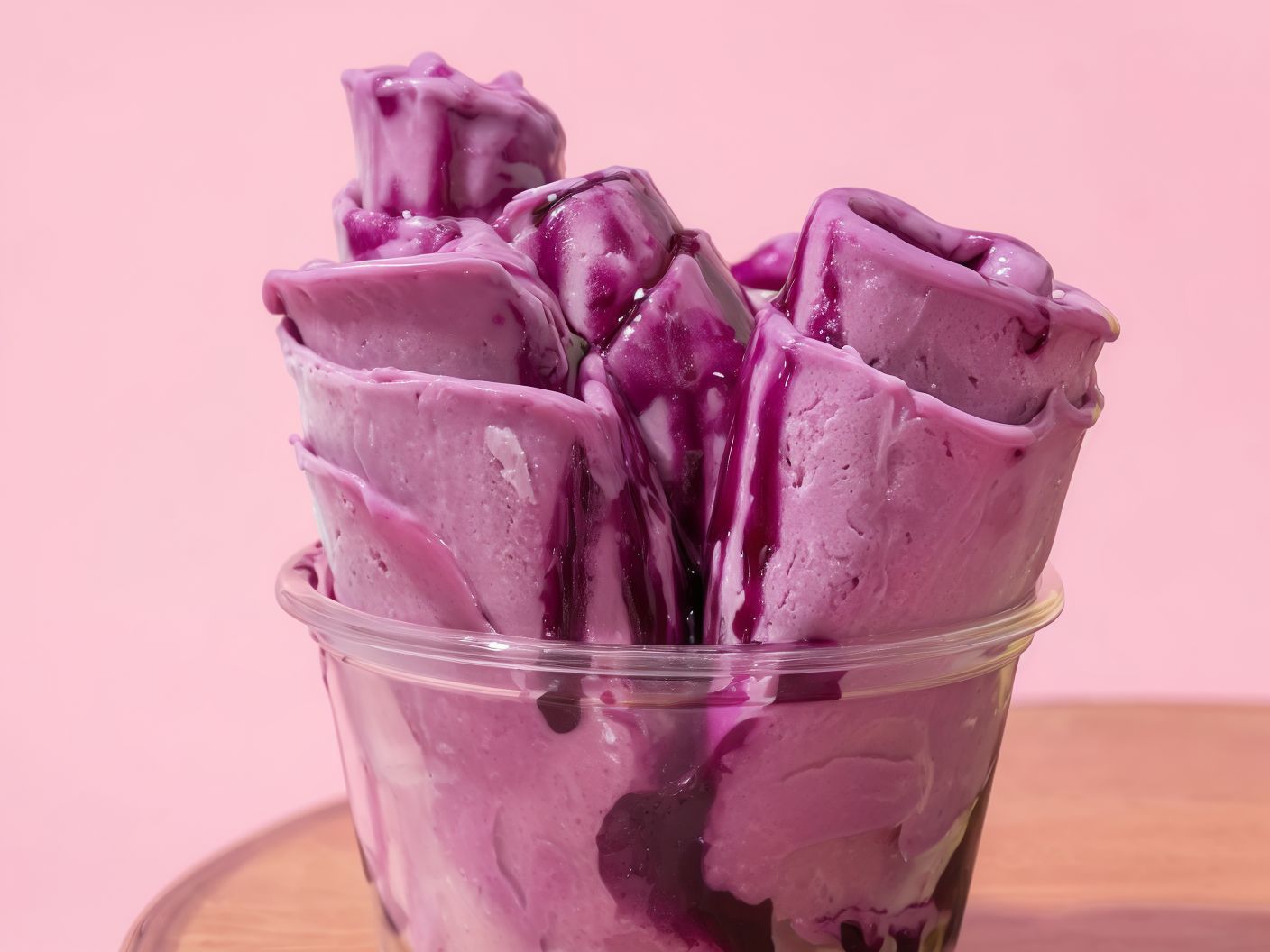 Blackberry Roll Ice Cream