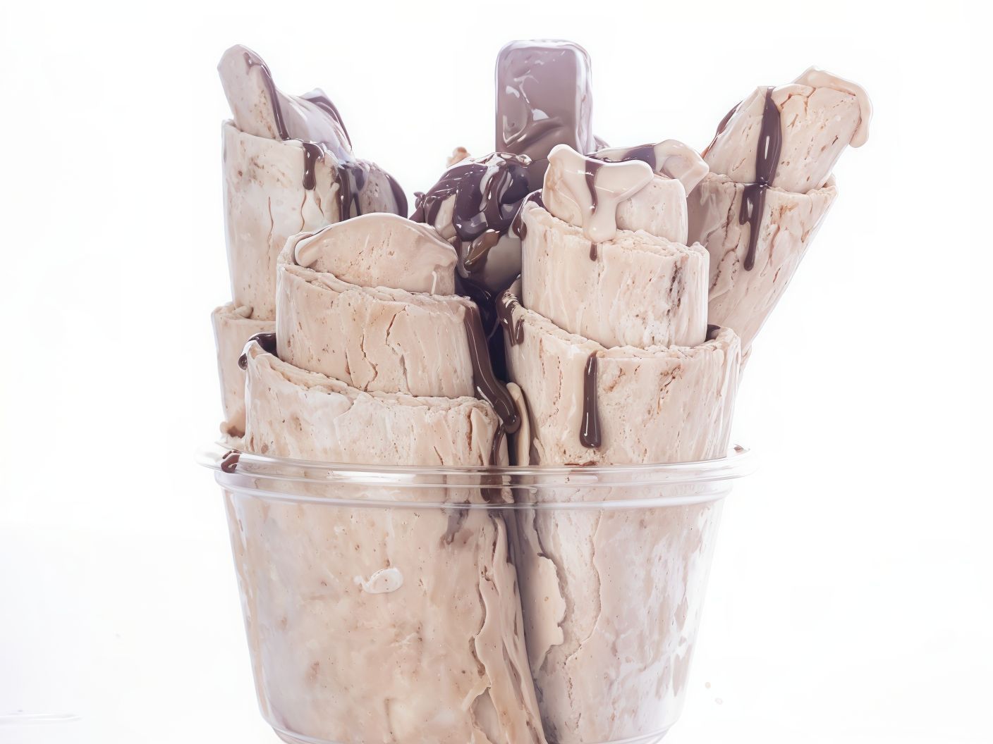 Kit Kat Rolled Ice Cream