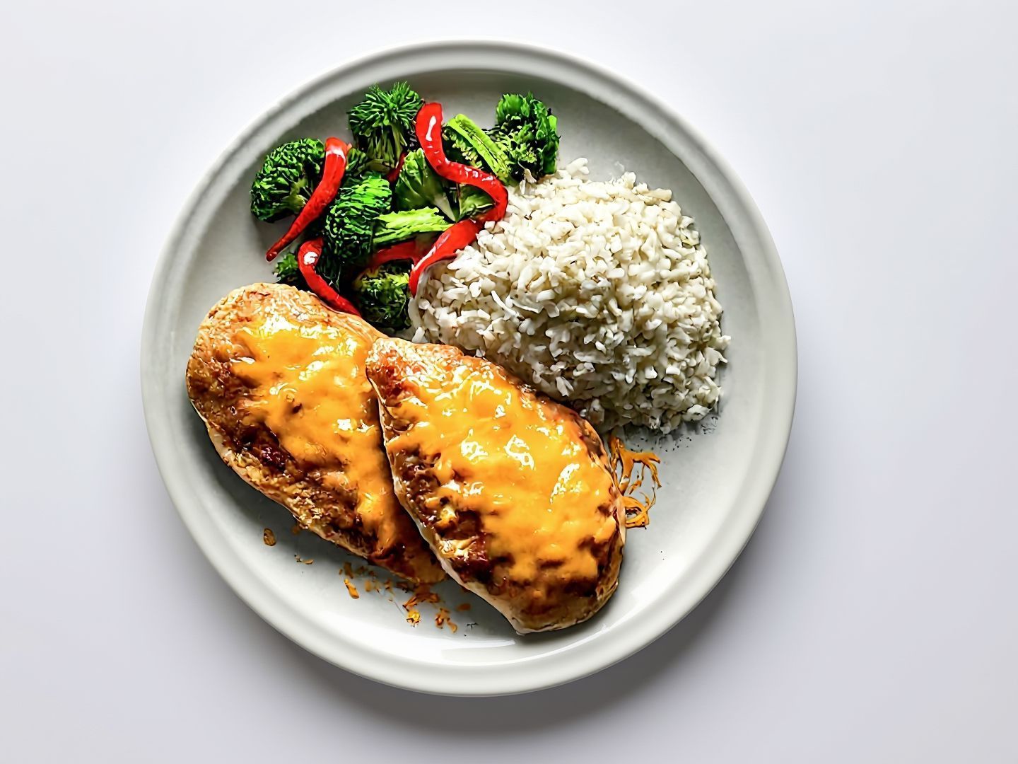 Chicek Breasts Baked With Parmesn Cheese