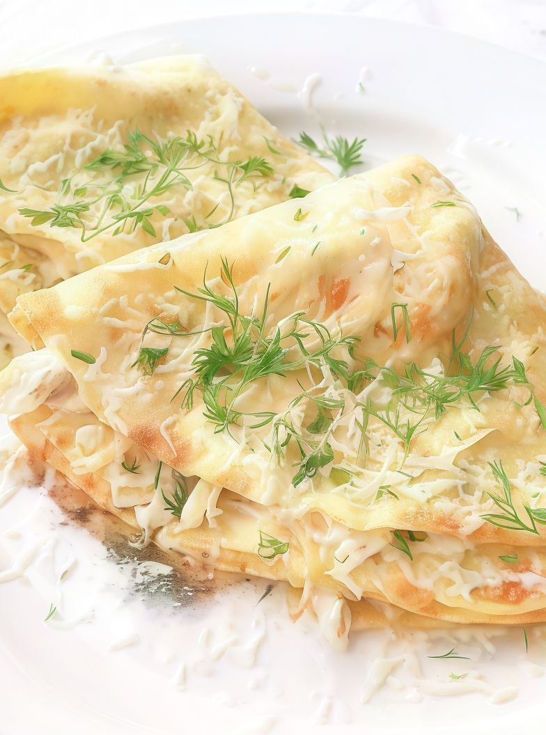 Mozzarella Cheese Crepe