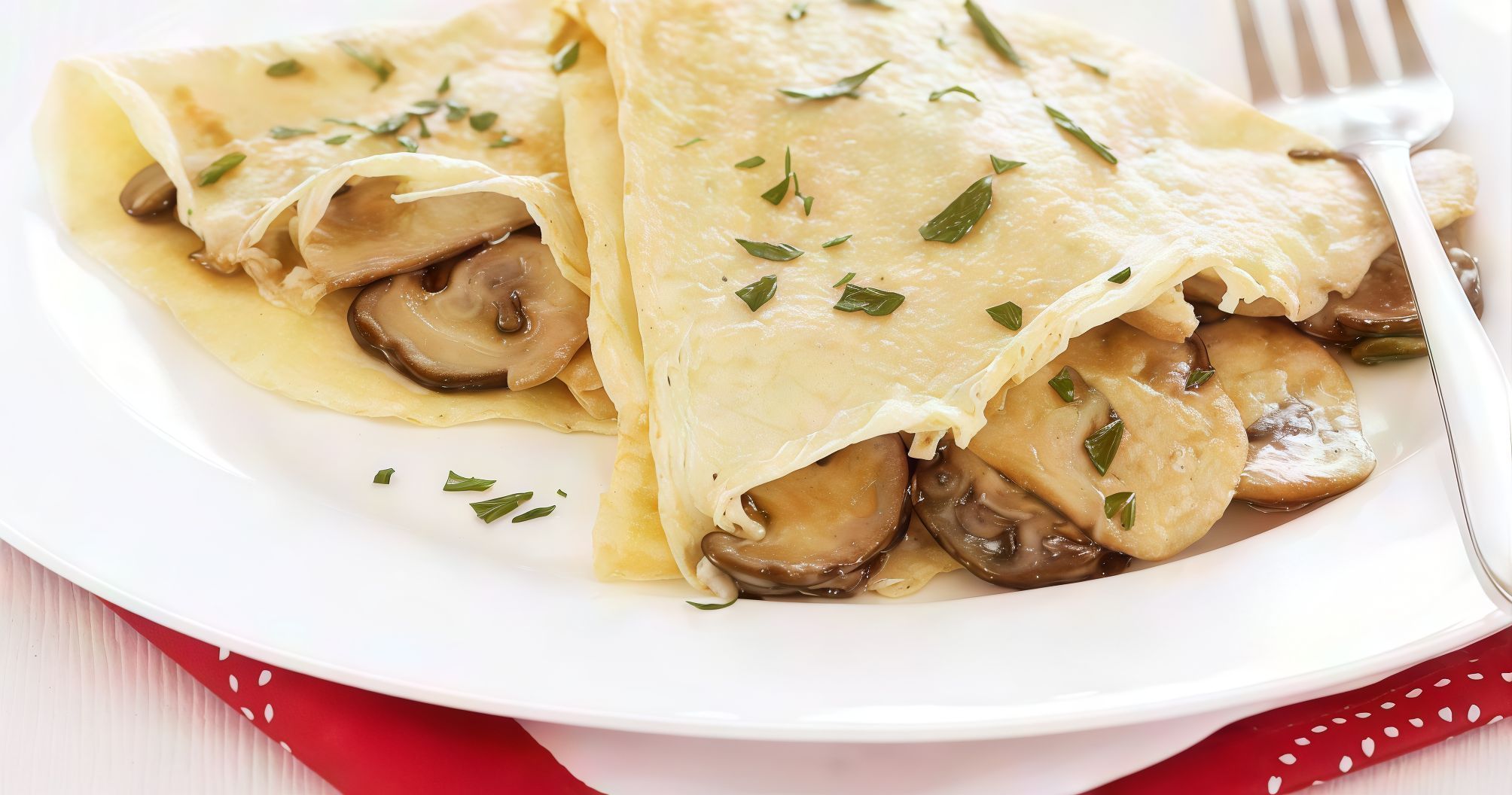 Mushroom Crepe
