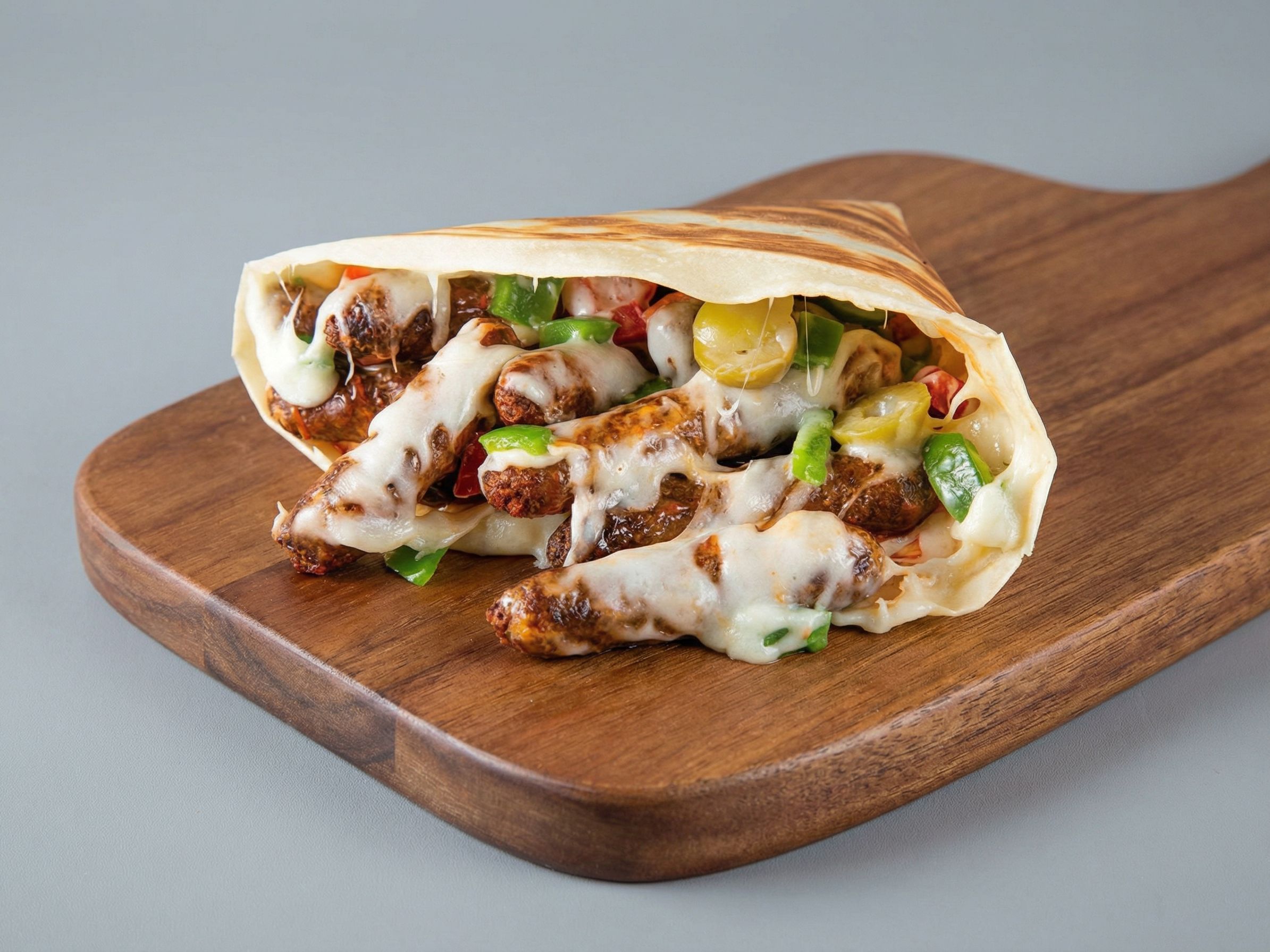 Oriental Sausage Crepe