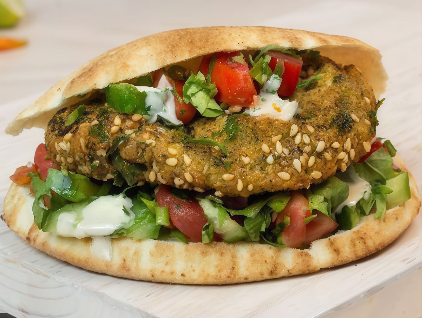 Special Falafel Sandwich