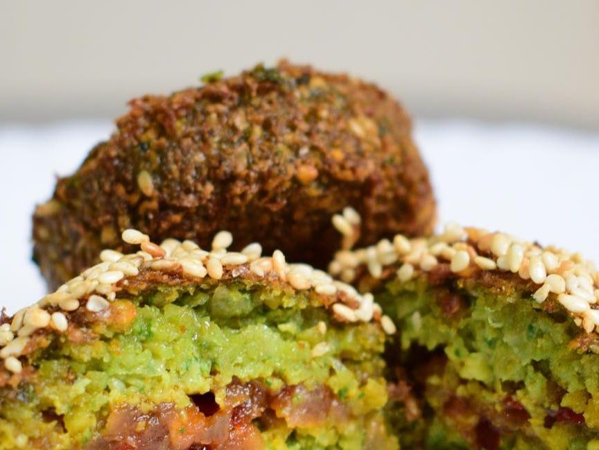 Kiri cheese stuffed patty