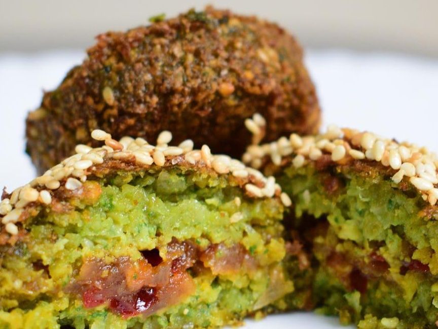 Falafel with Omelette Egga