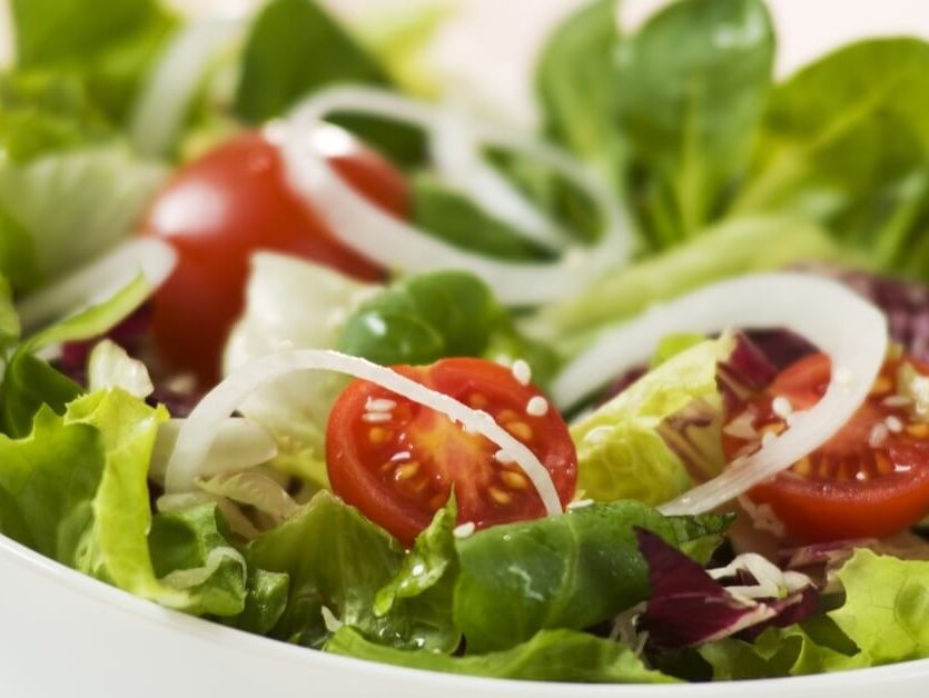 Fresh green salad