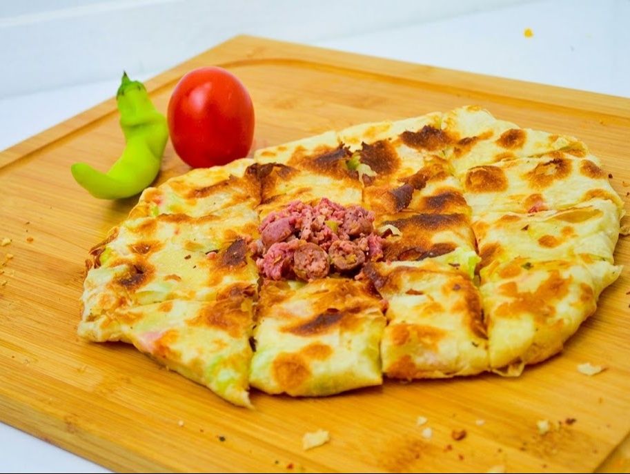 Oriental Kiri Sausage Pie