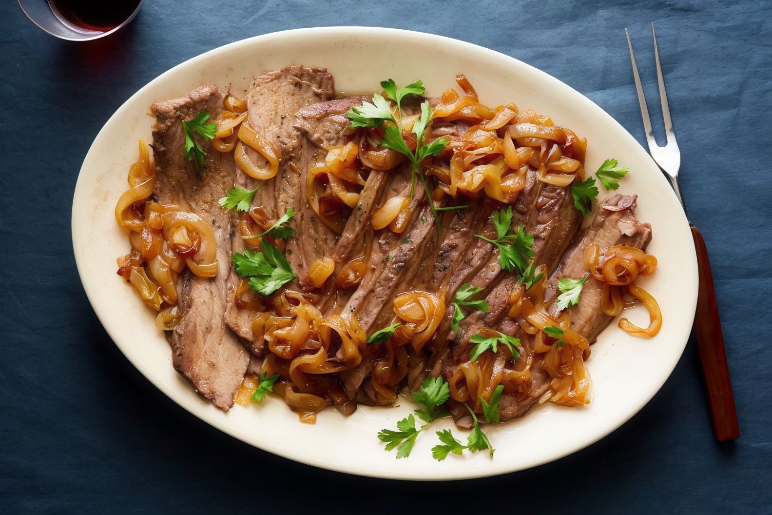 Meat With Onions