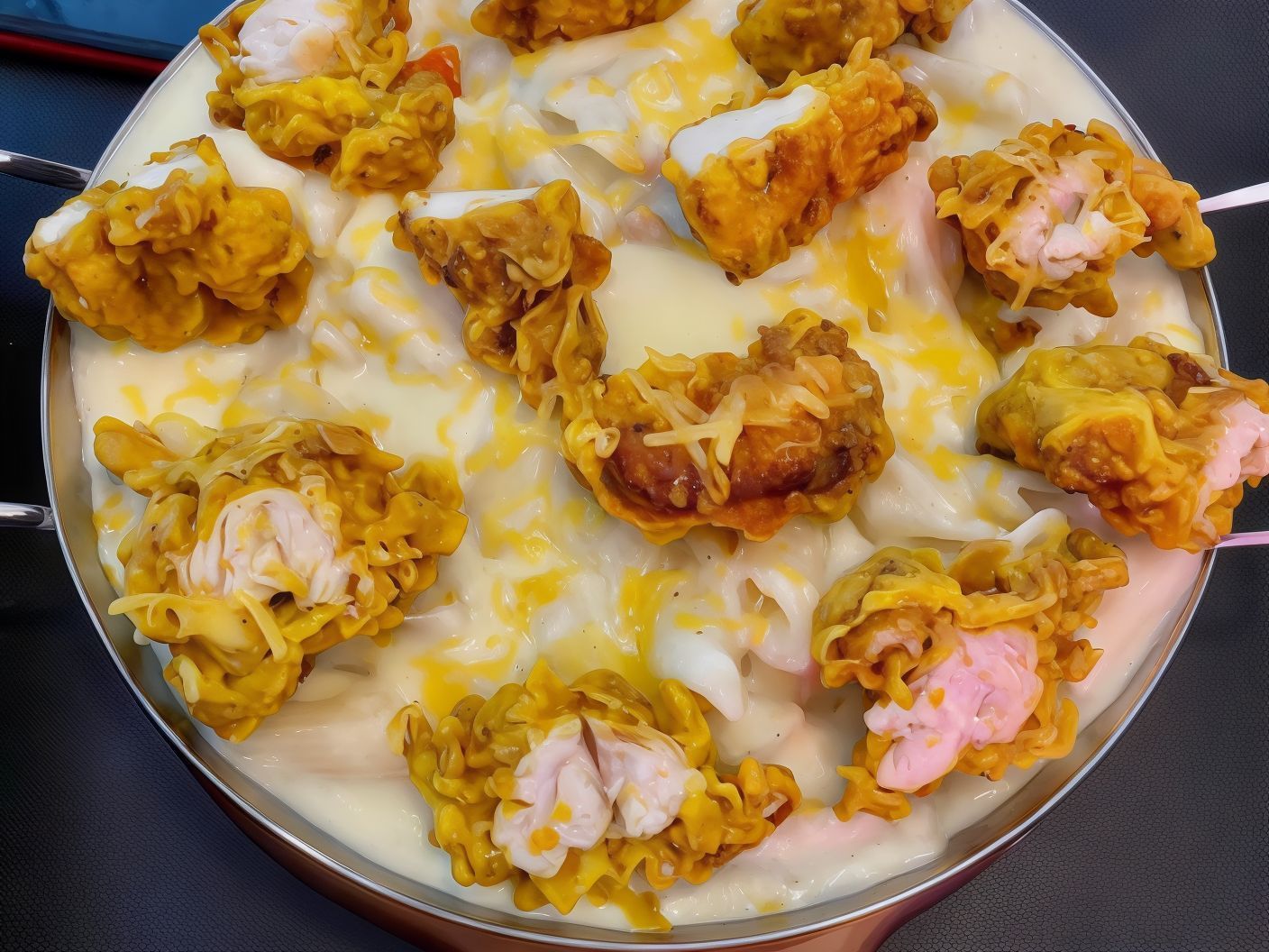 Fried Chicken Pasta