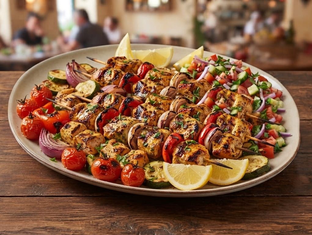 Shish Tawook dish