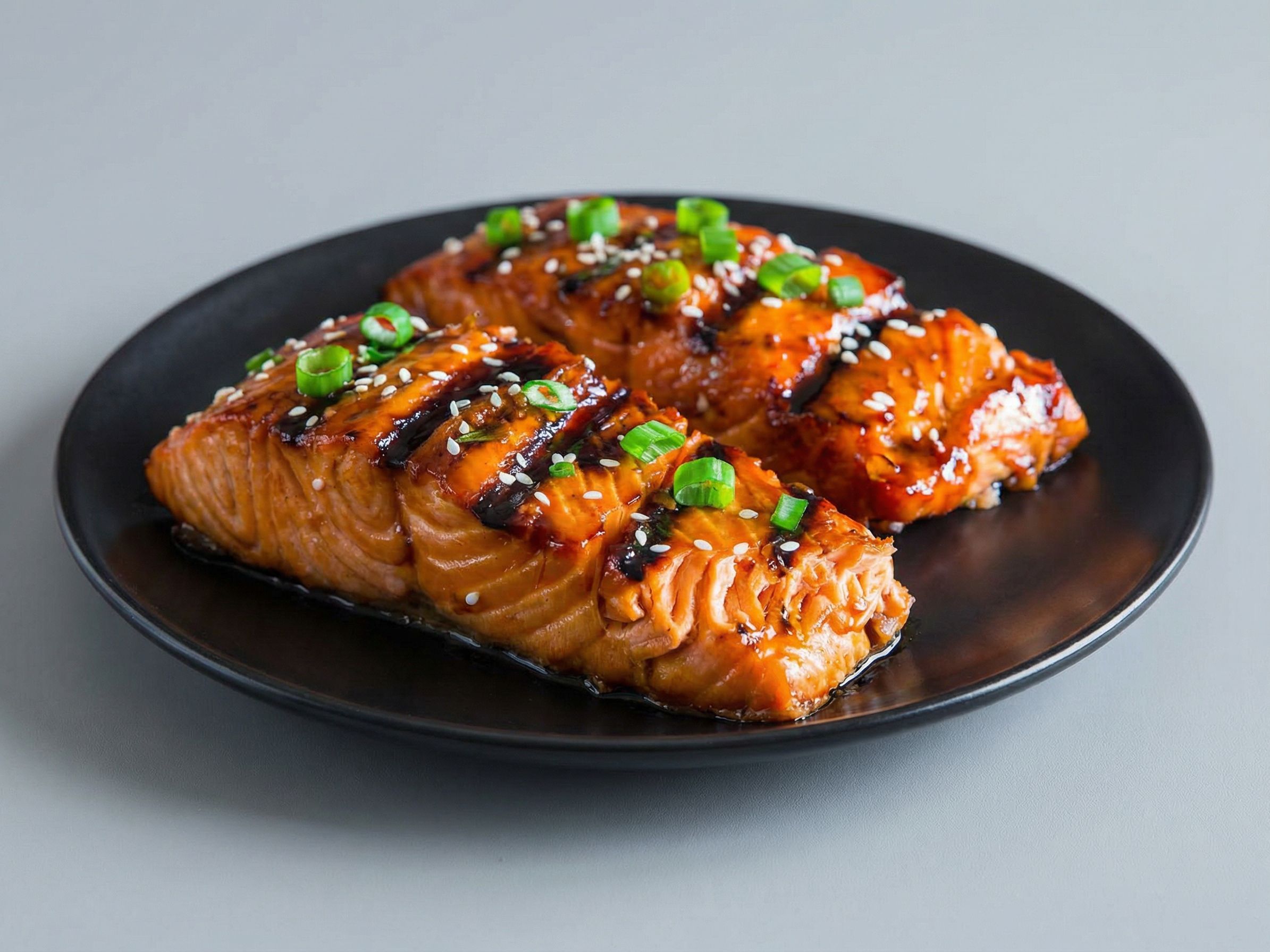 Grilled Teriyaki Salmon