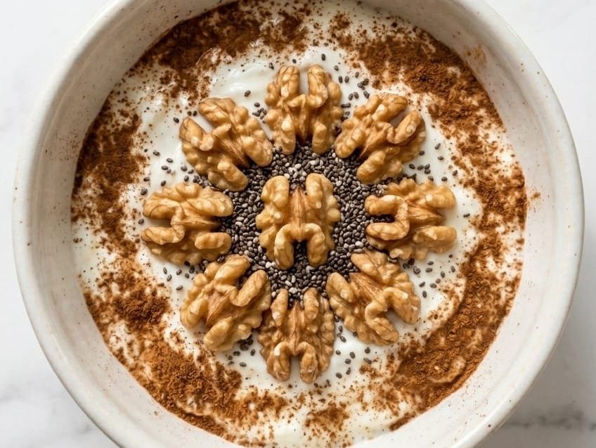 Chia seed yogurt