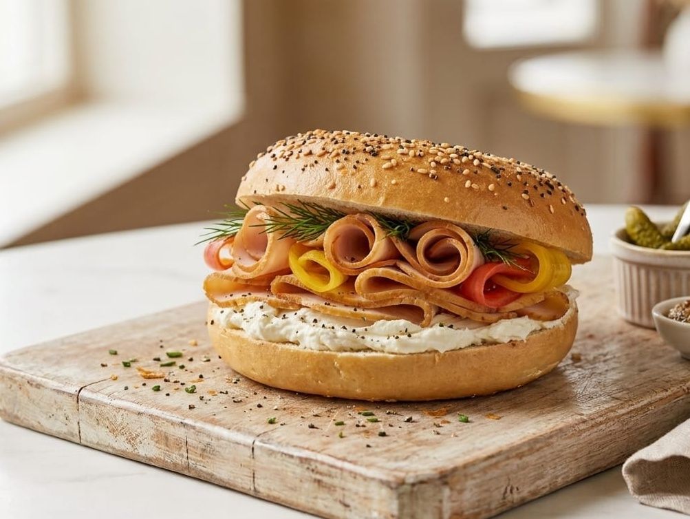 Smoked Turky Beigel