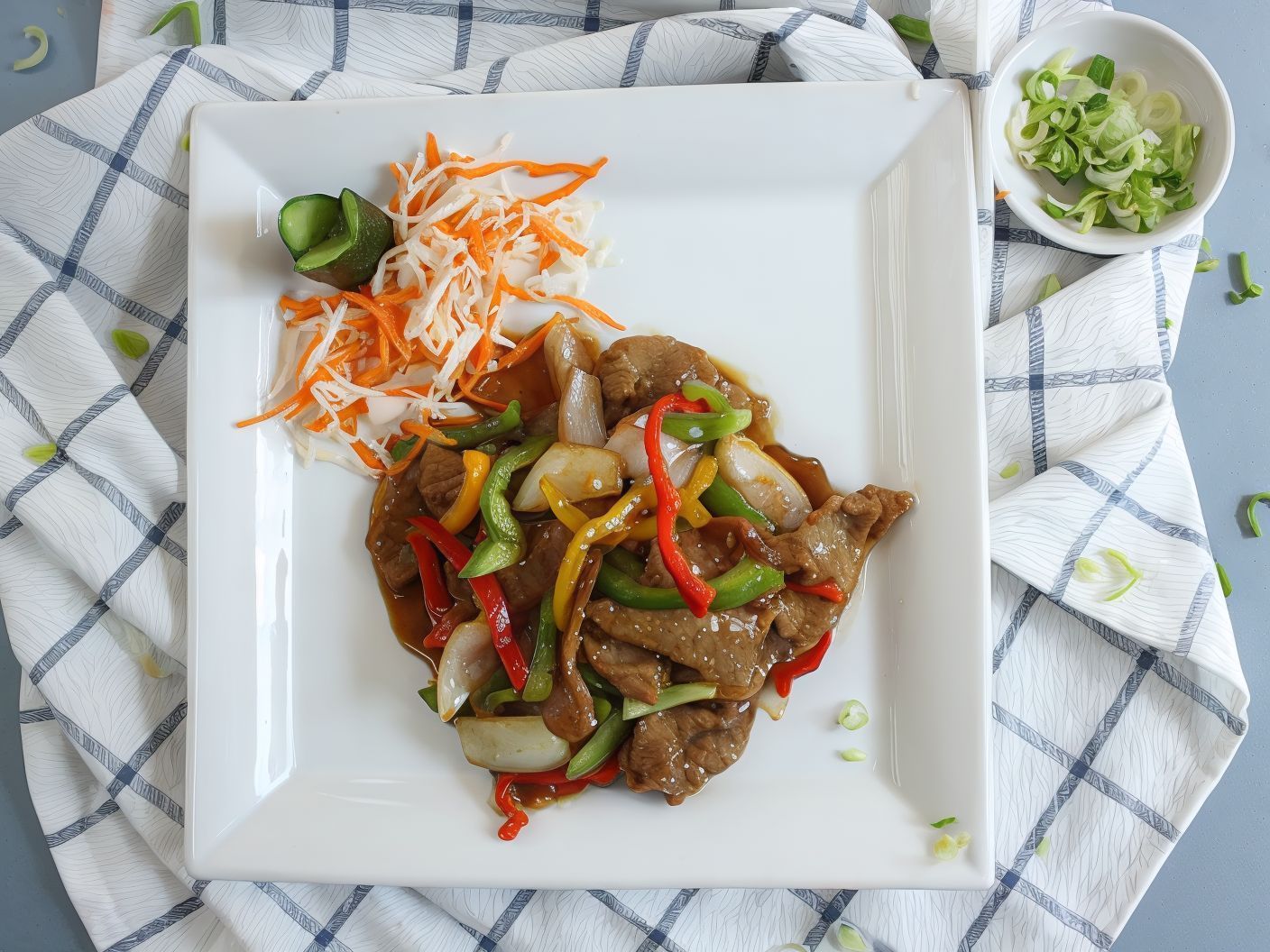 Beef Szechuan Platter - Spicy