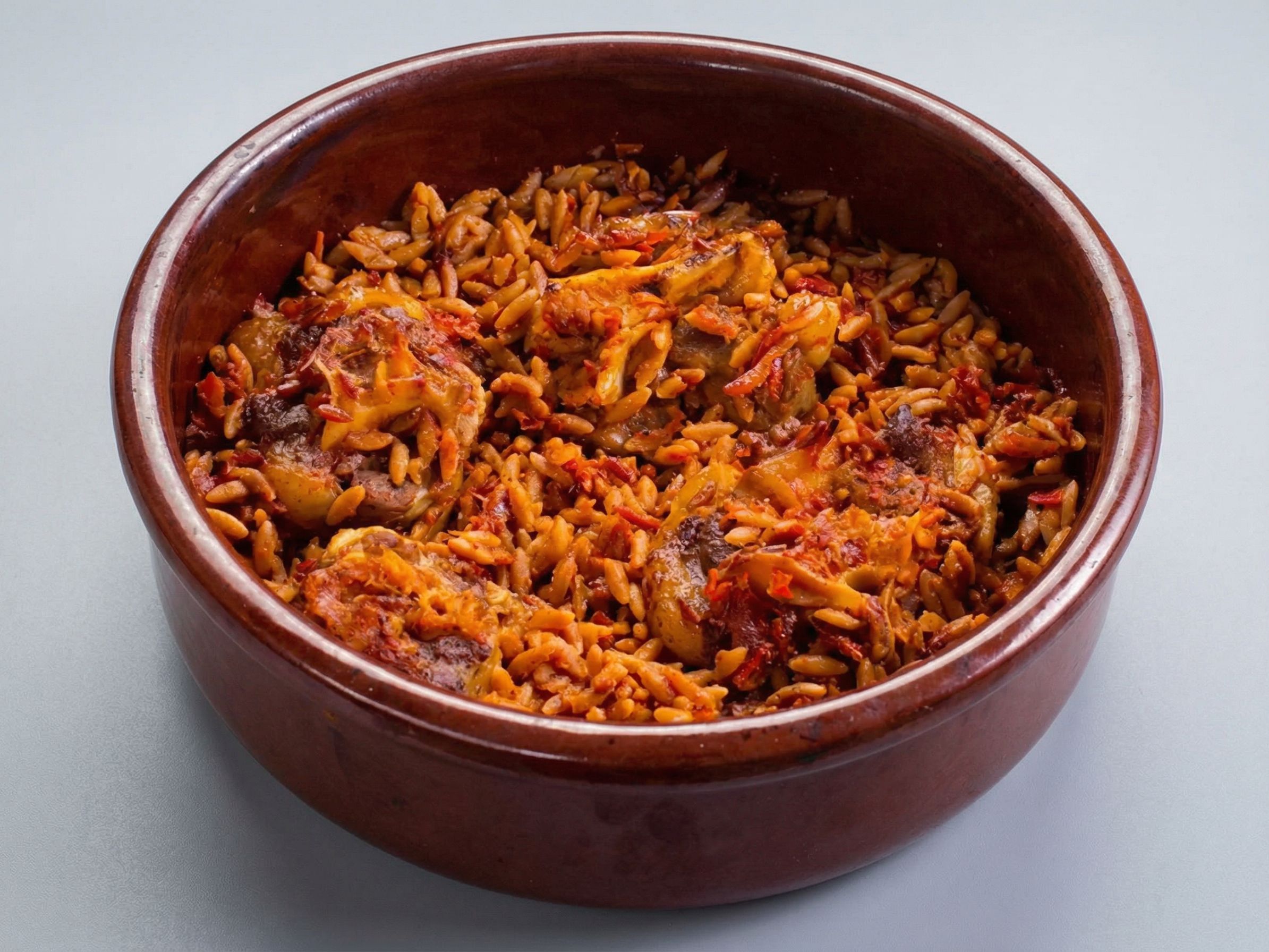 Orzo With Meat Casserole