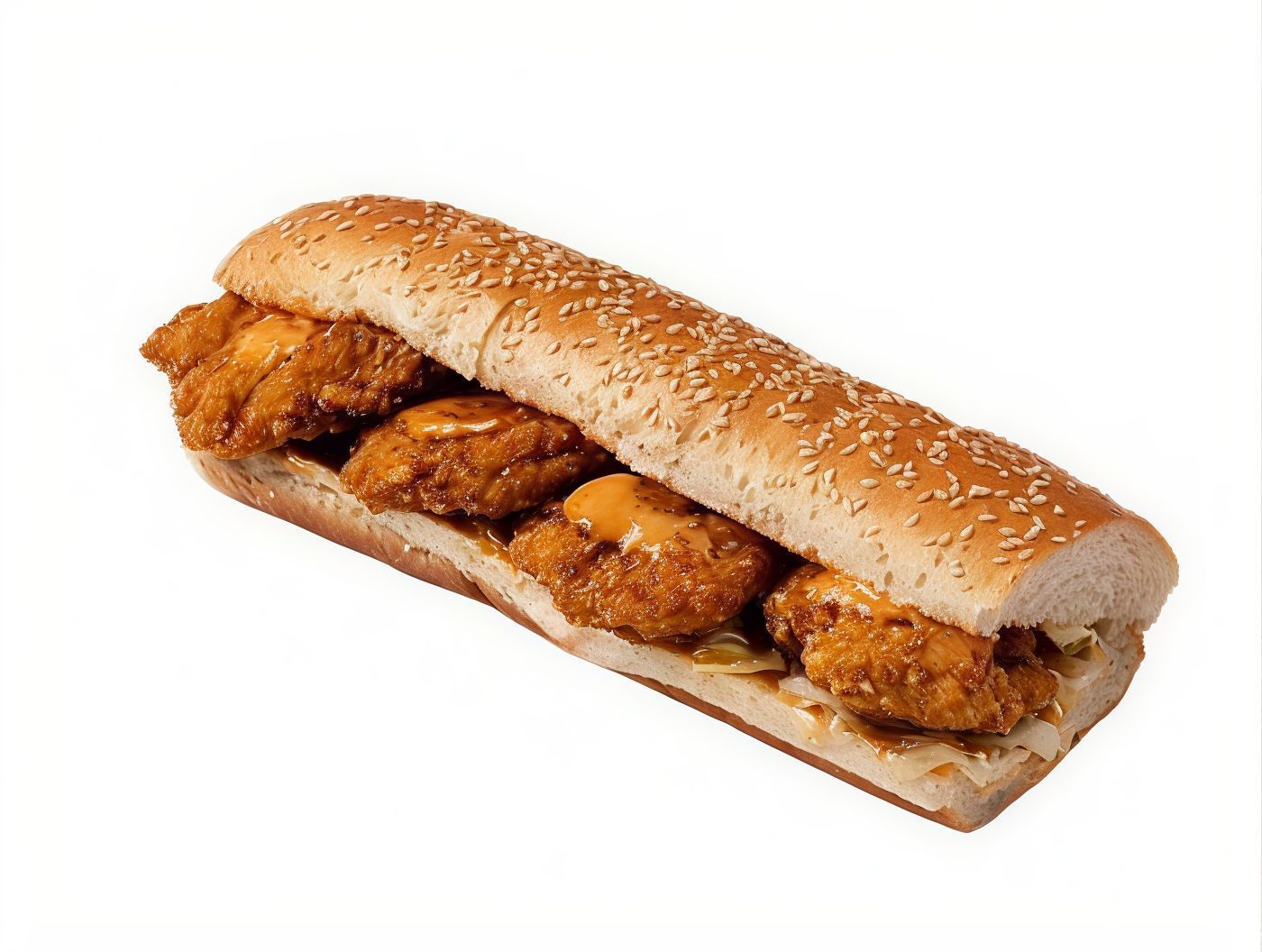 Fried chicken sandwich