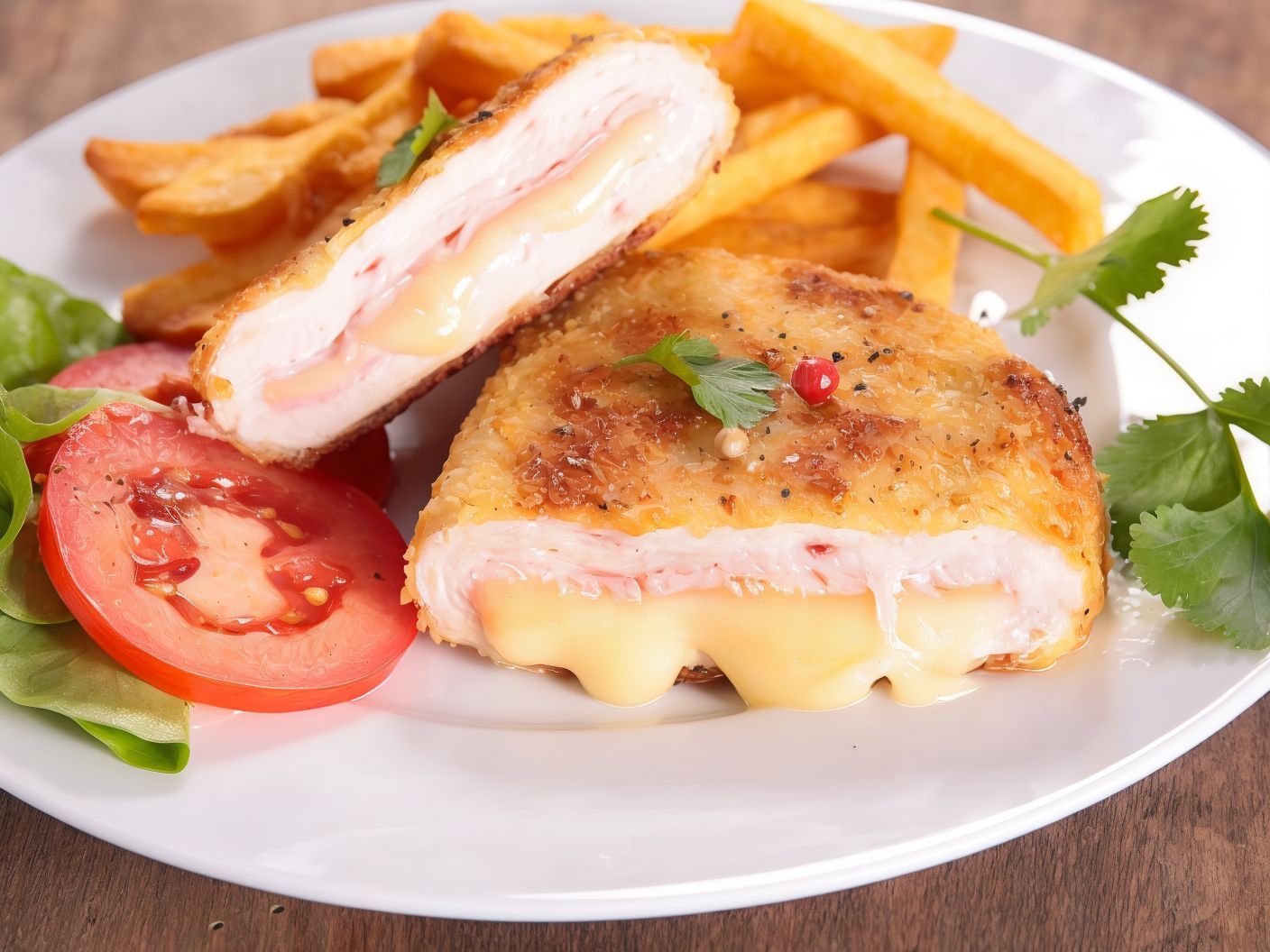 Stuffed Chicken Platter
