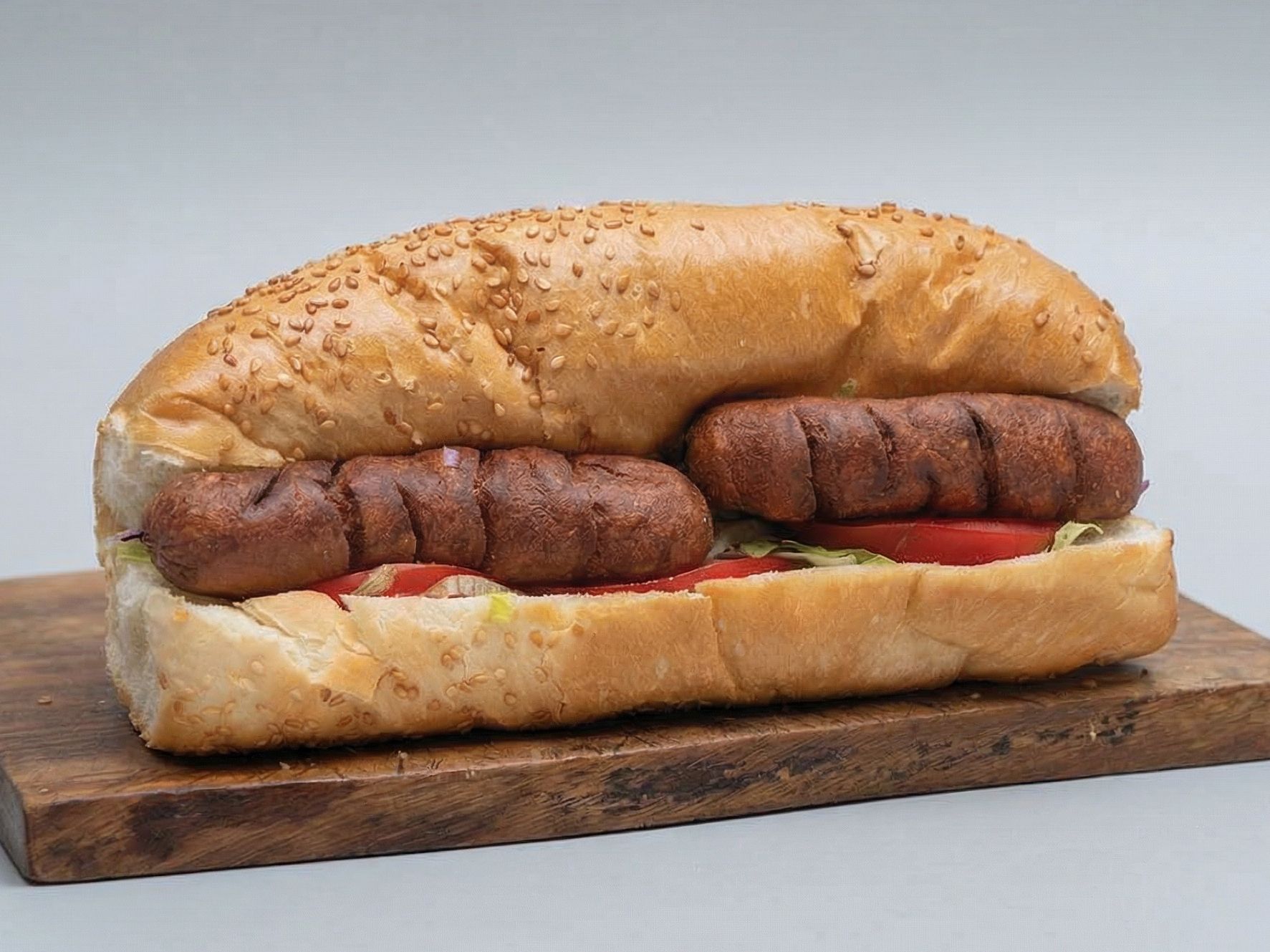 Sausage sandwich